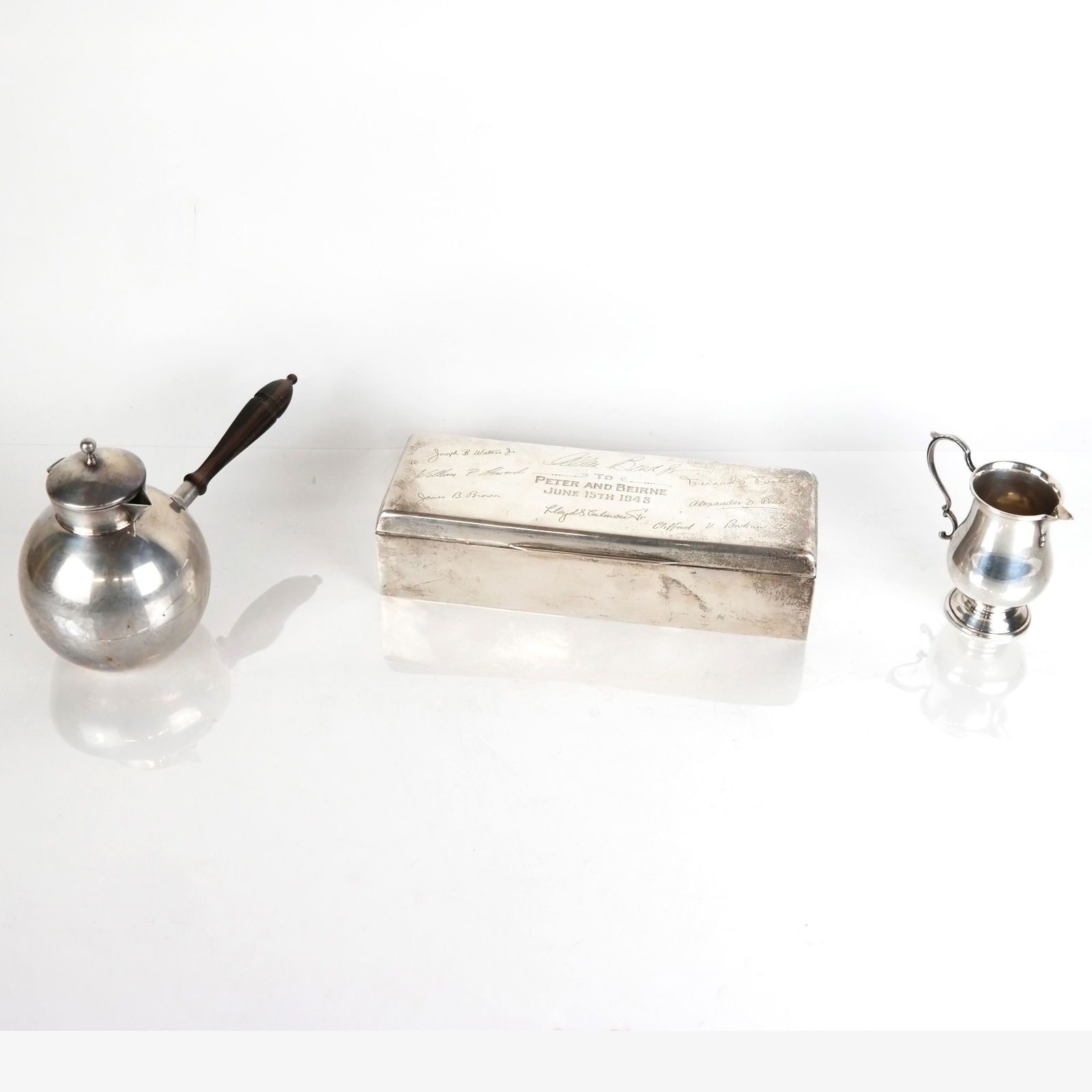 Three Sterling Silver Table Items (1 of 8)
