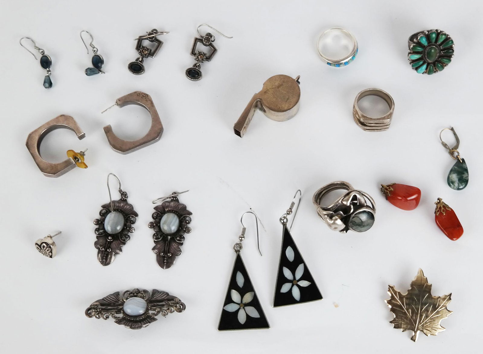 Collection of Costume and Silver Jewelry (1 of 14)