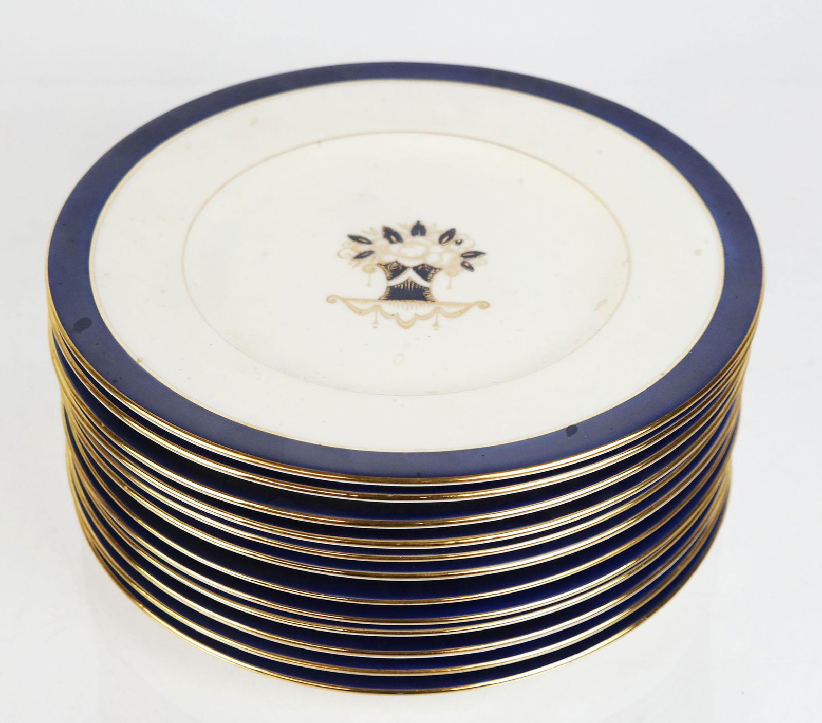 12 Mintons for Tiffany & Co. Porcelain Plates (1 of 6)