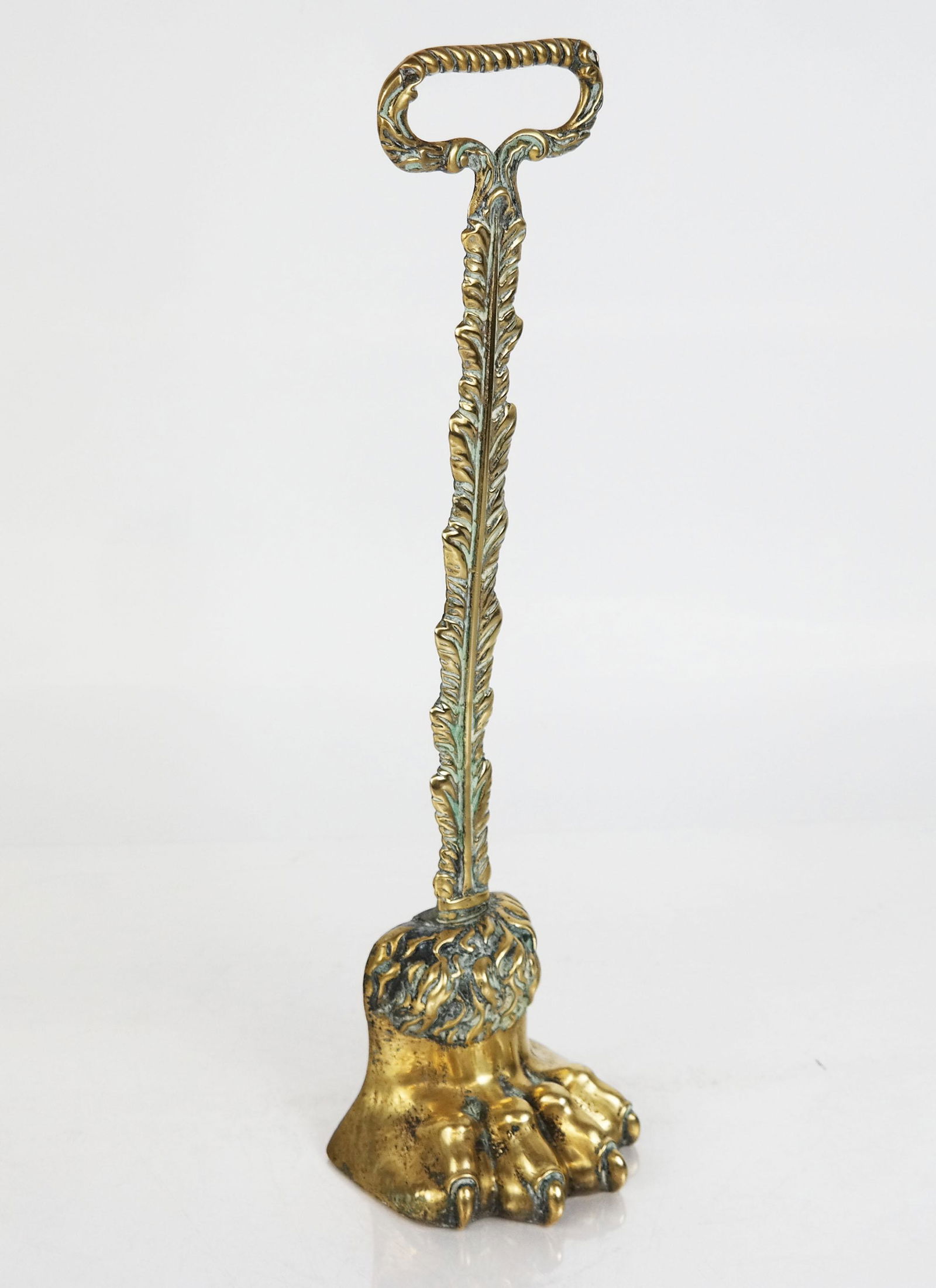 Brass Paw Foot Door Stopper (1 of 5)