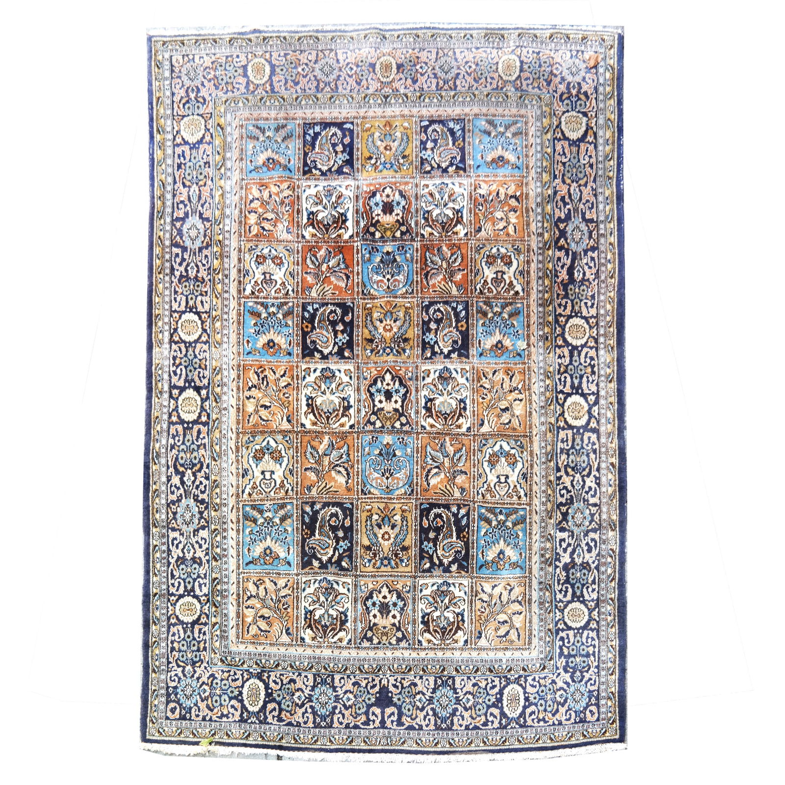 Persian Qom Panel Design Carpet (1 of 10)