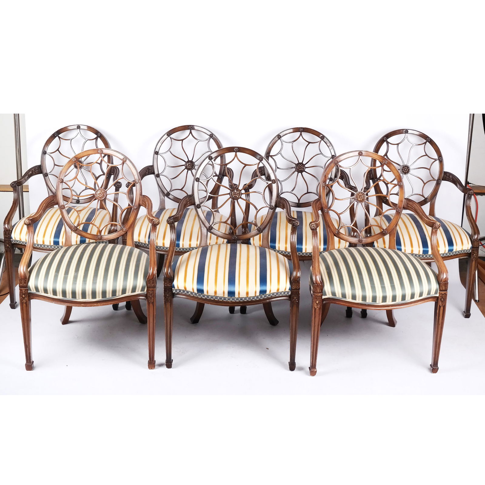 Assembled Set of Seven Dining Chairs by Smith & Watson (1 of 12)