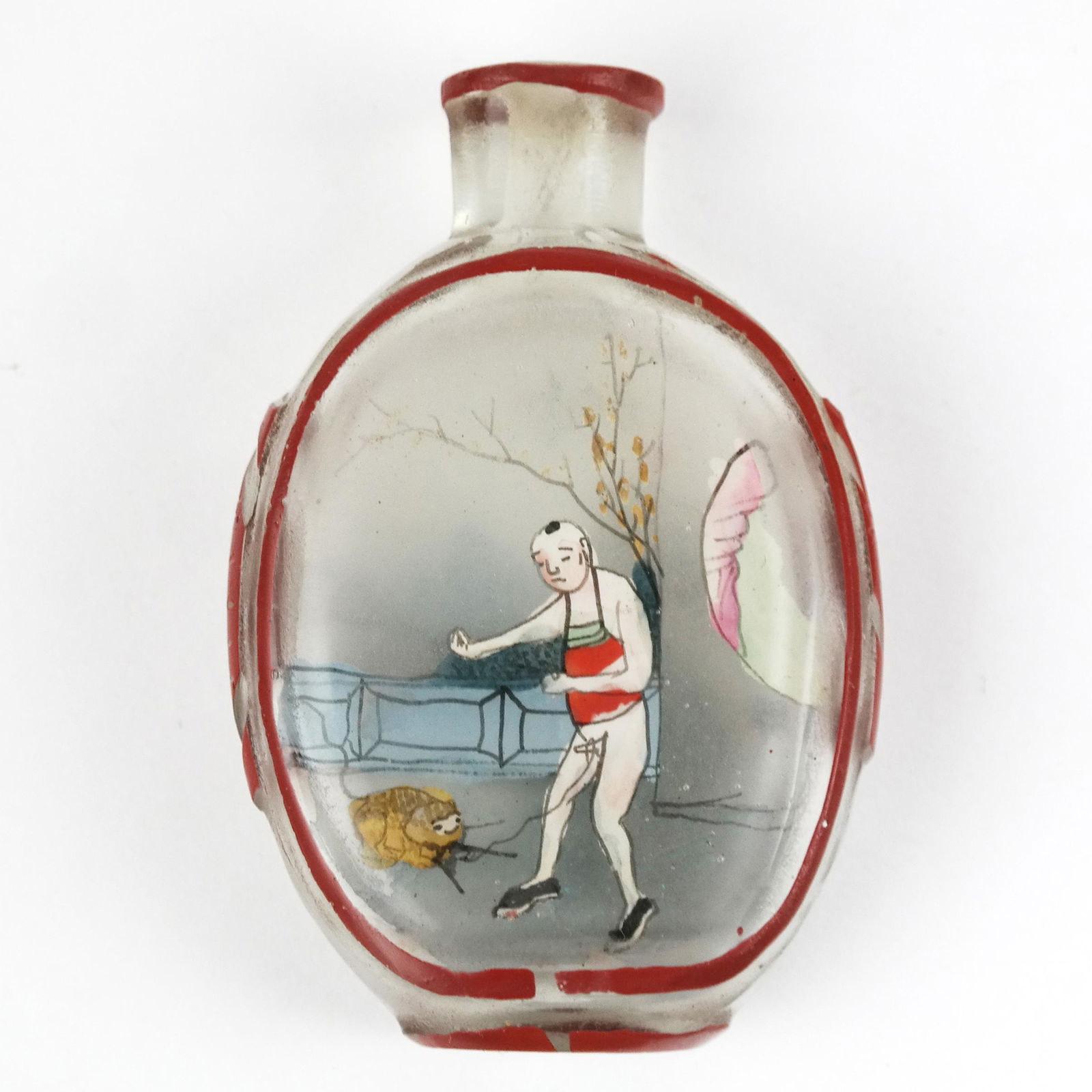Chinese Erotica Inside a Painted Snuff Bottle (1 of 8)