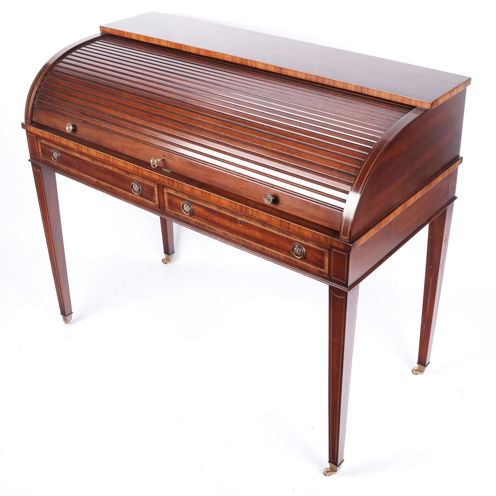Regency-Style Cylinder Desk by Smith & Watson (1 of 9)