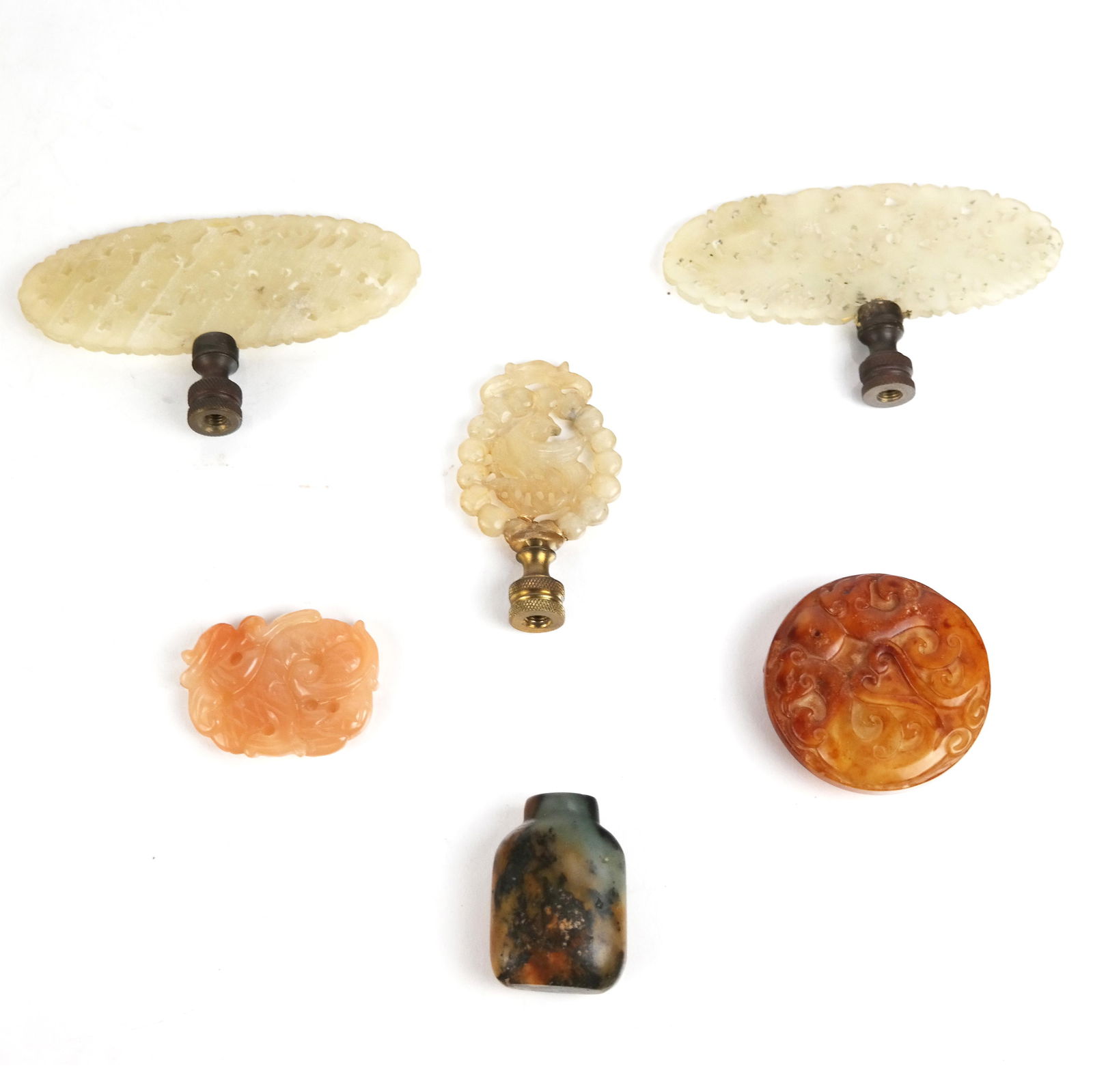 Six Chinese Jade Objects (1 of 15)