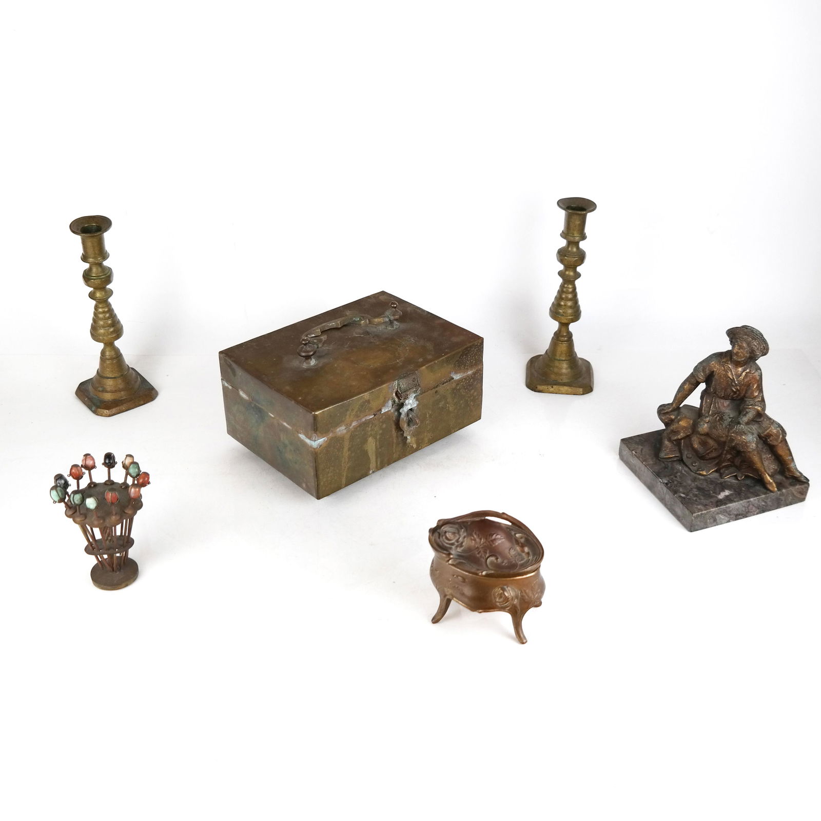 Assembled Group of Six American Metal Ware (1 of 19)