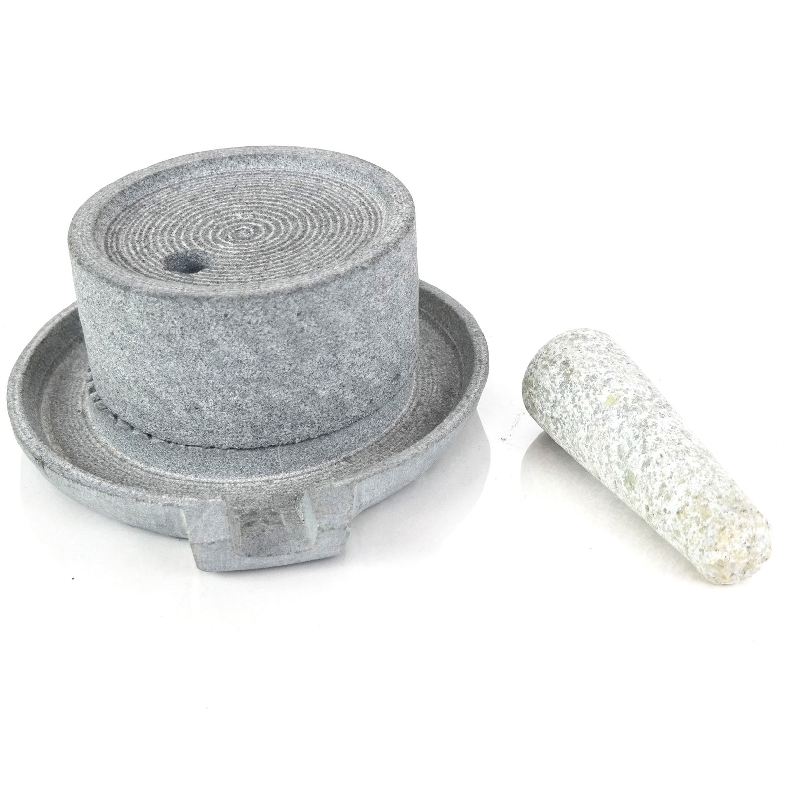 Carved Stone Grinder & Pestle (1 of 9)