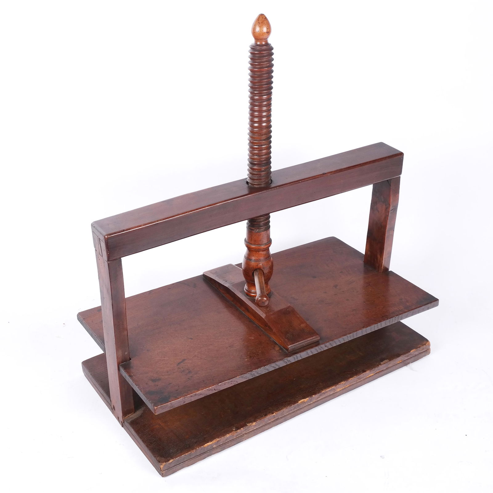 Antique Mixed Wood Book Press (1 of 7)