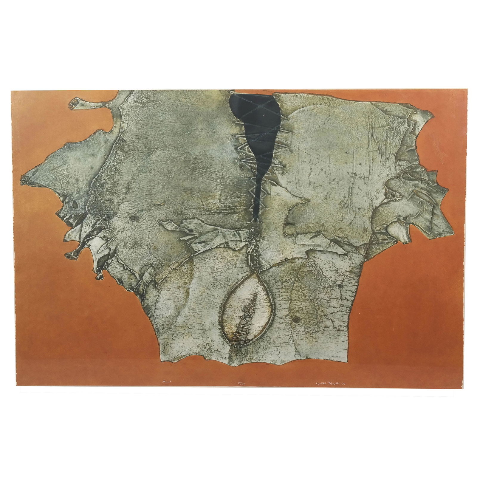 Cynthia KNAPTON: "Denial" - Abstract Print (1 of 9)