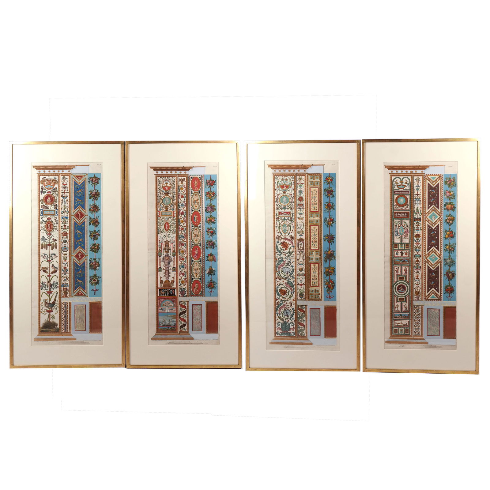 18th C. Savorelli & Camporesi Four Panels (1 of 20)