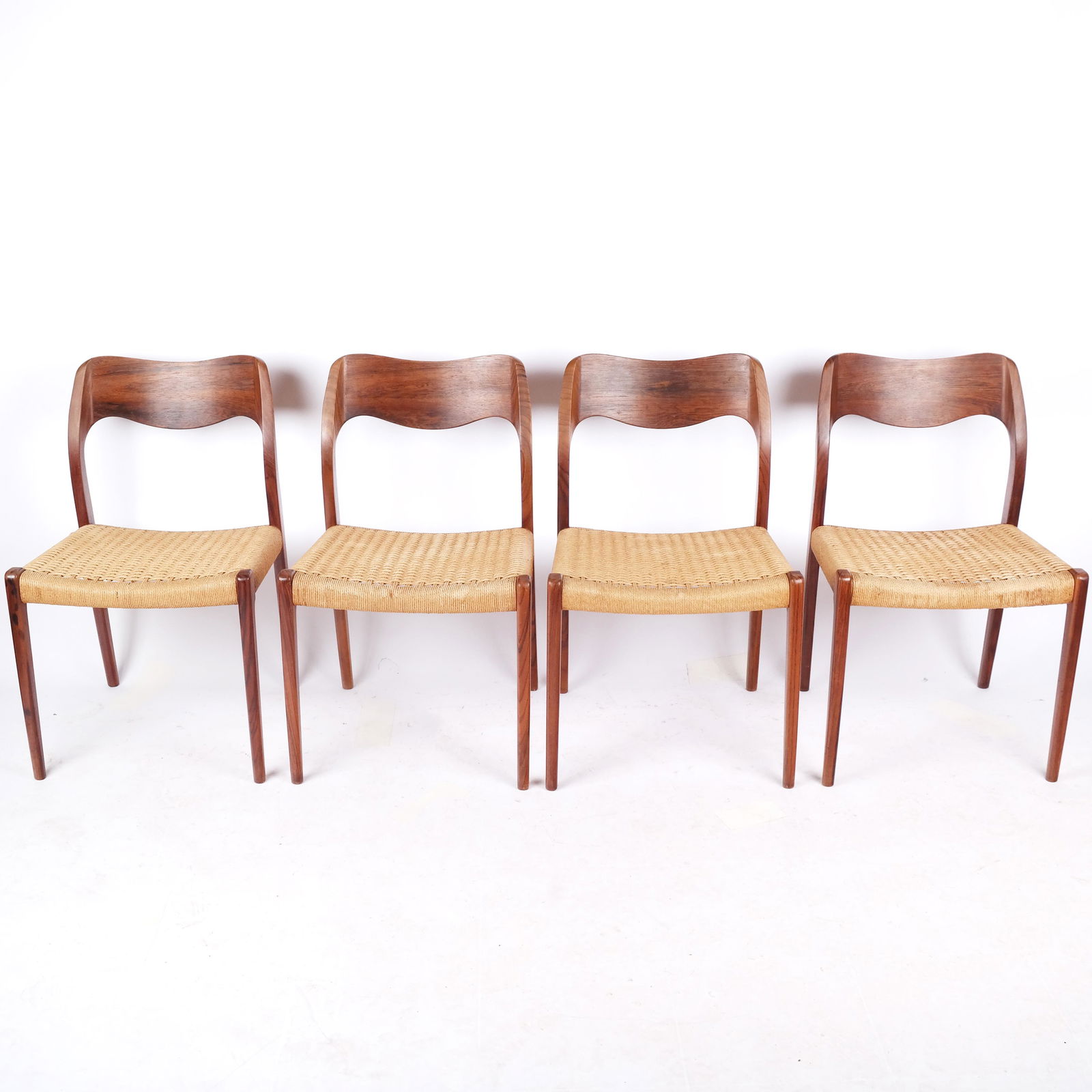 Four Niels Moller for J.L. Mollers Dining Chairs (1 of 8)