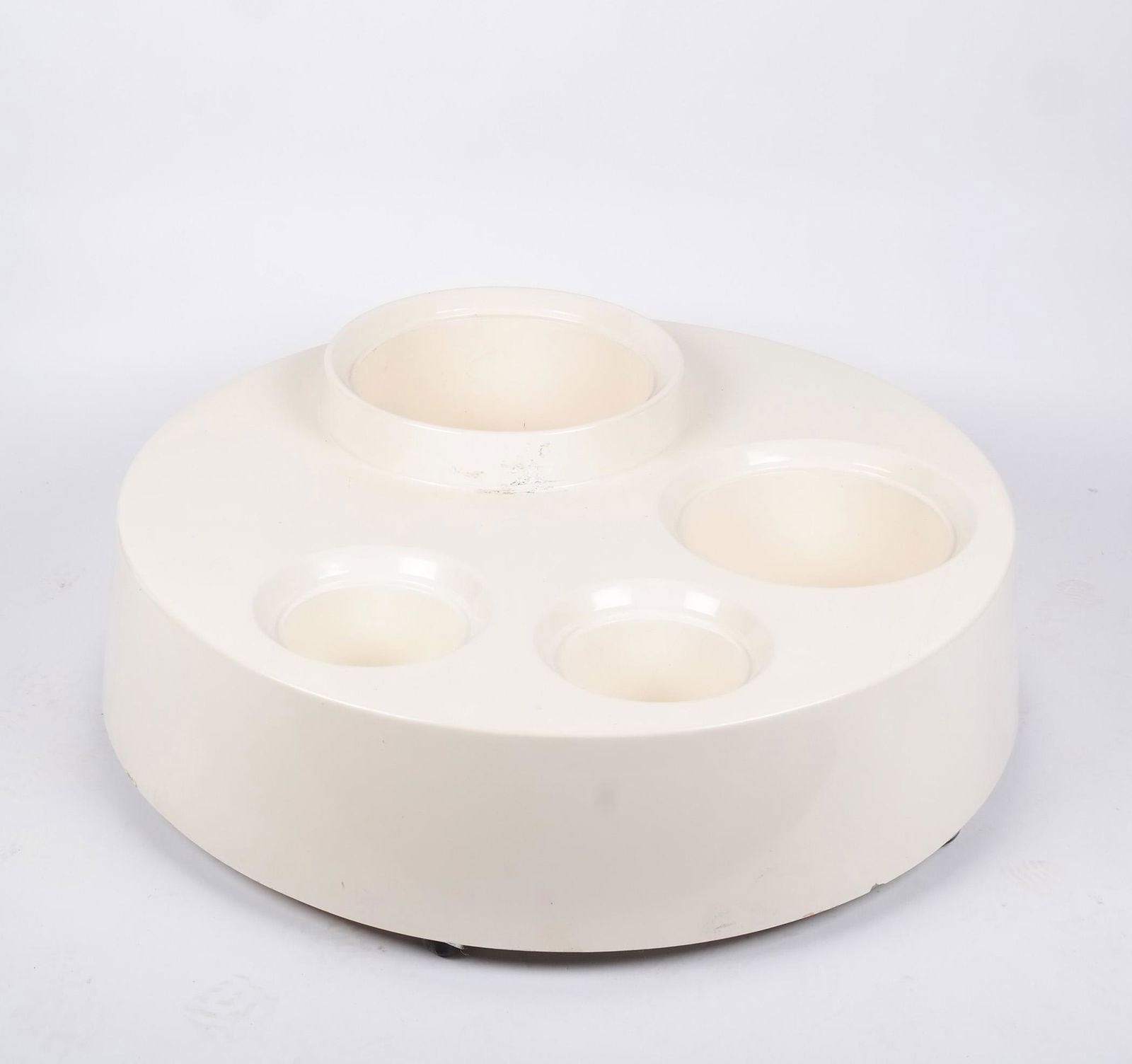 20th Century Modern Planter on Wheels (1 of 6)