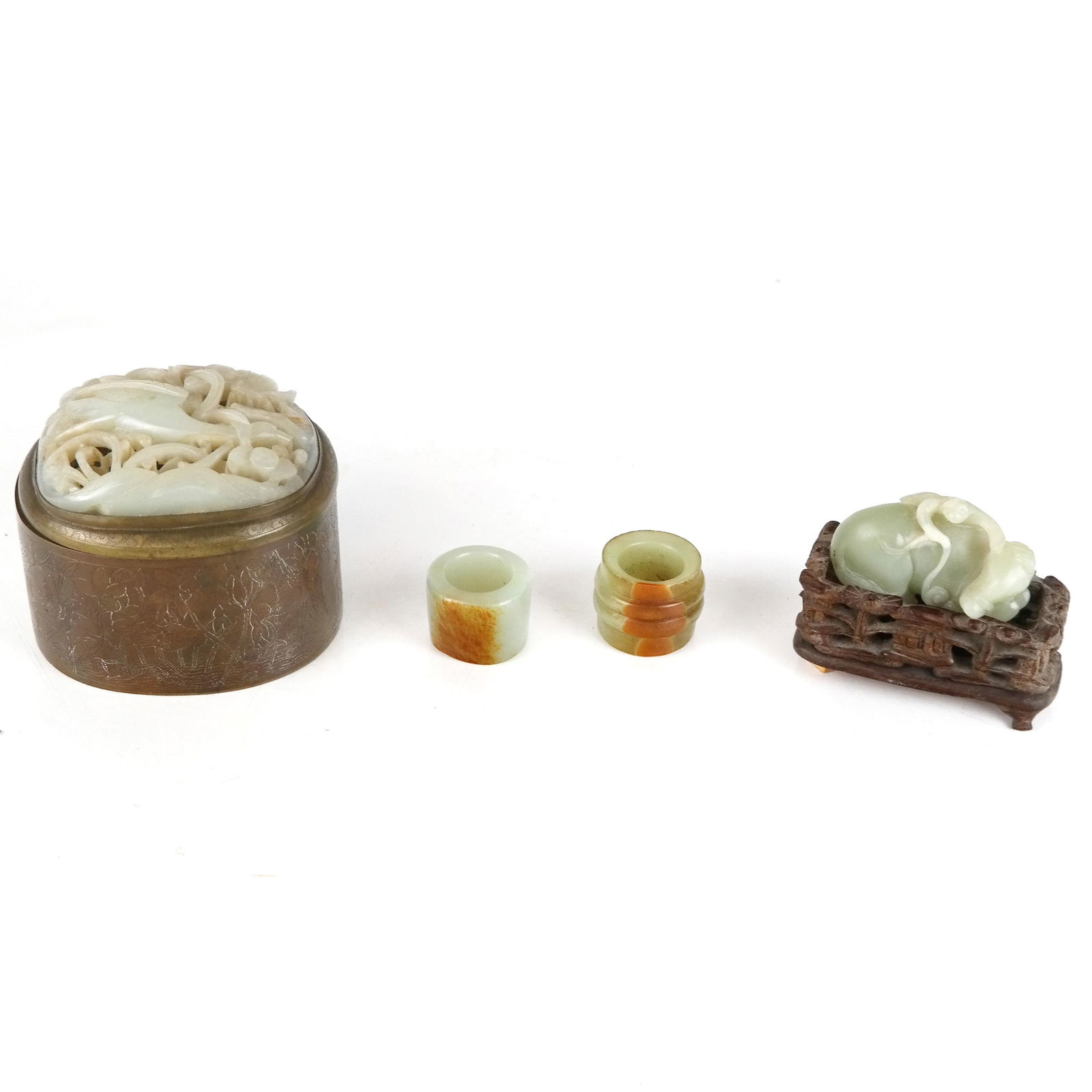 Four Asian Jade Decorations (1 of 19)