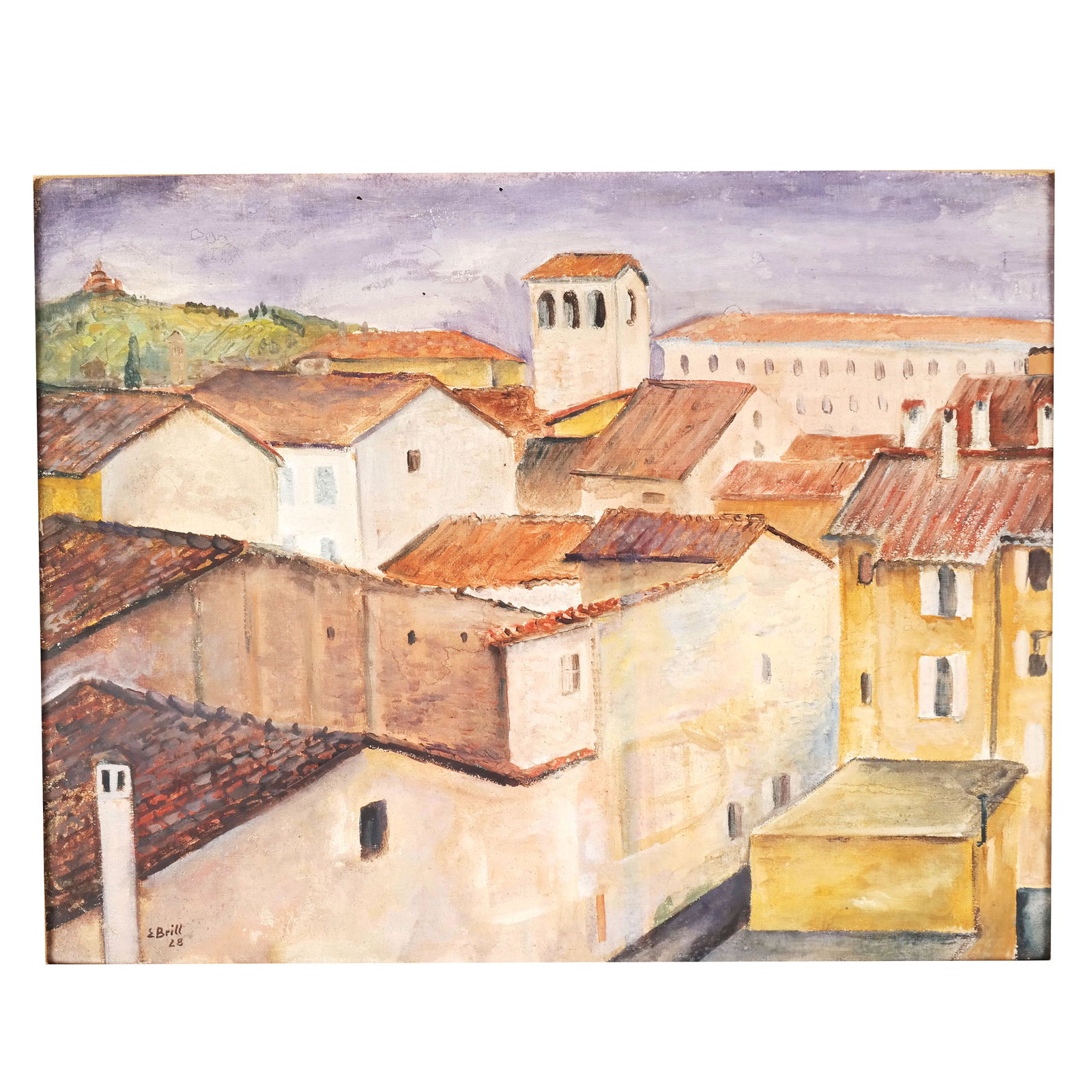 Reginald BRILL: Townscape - Oil on Canvas (1 of 10)