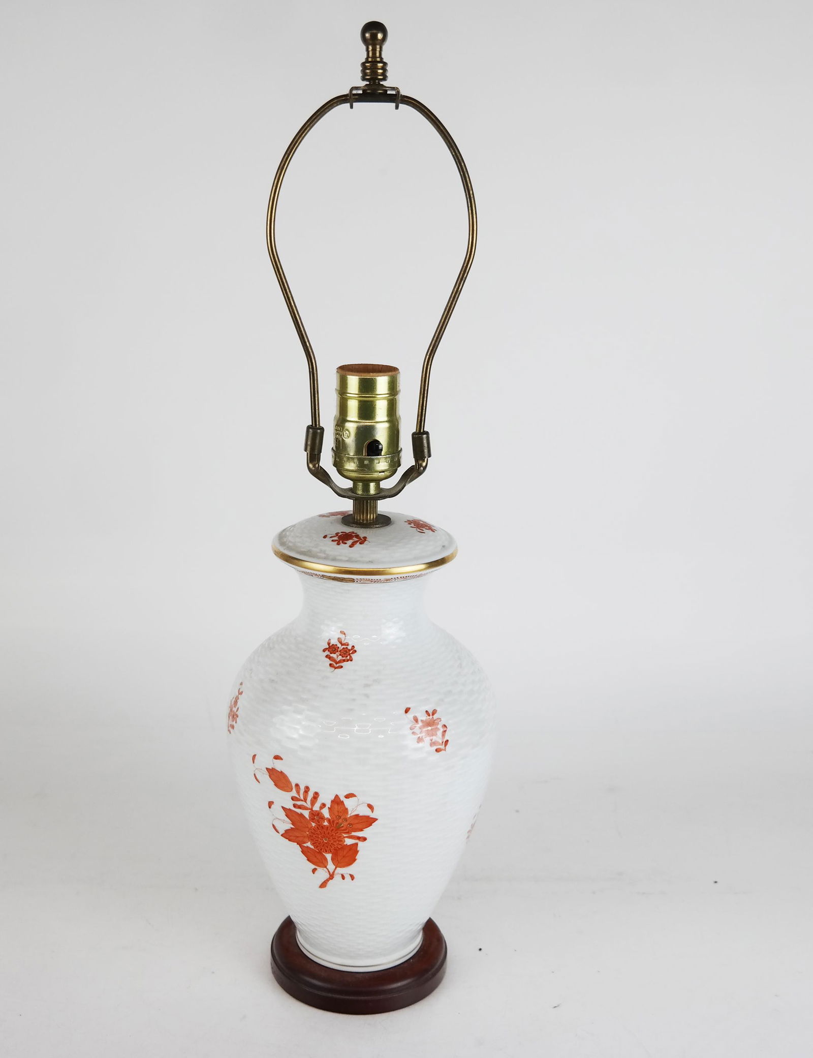 Herend Hungarian Porcelain Table Lamp (1 of 6)