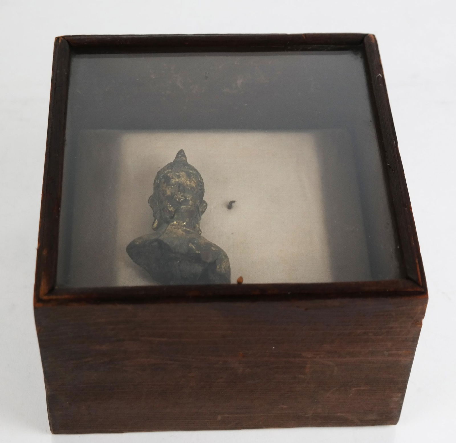 Asian Antiquity of Buddhas Head & Shoulders (1 of 7)