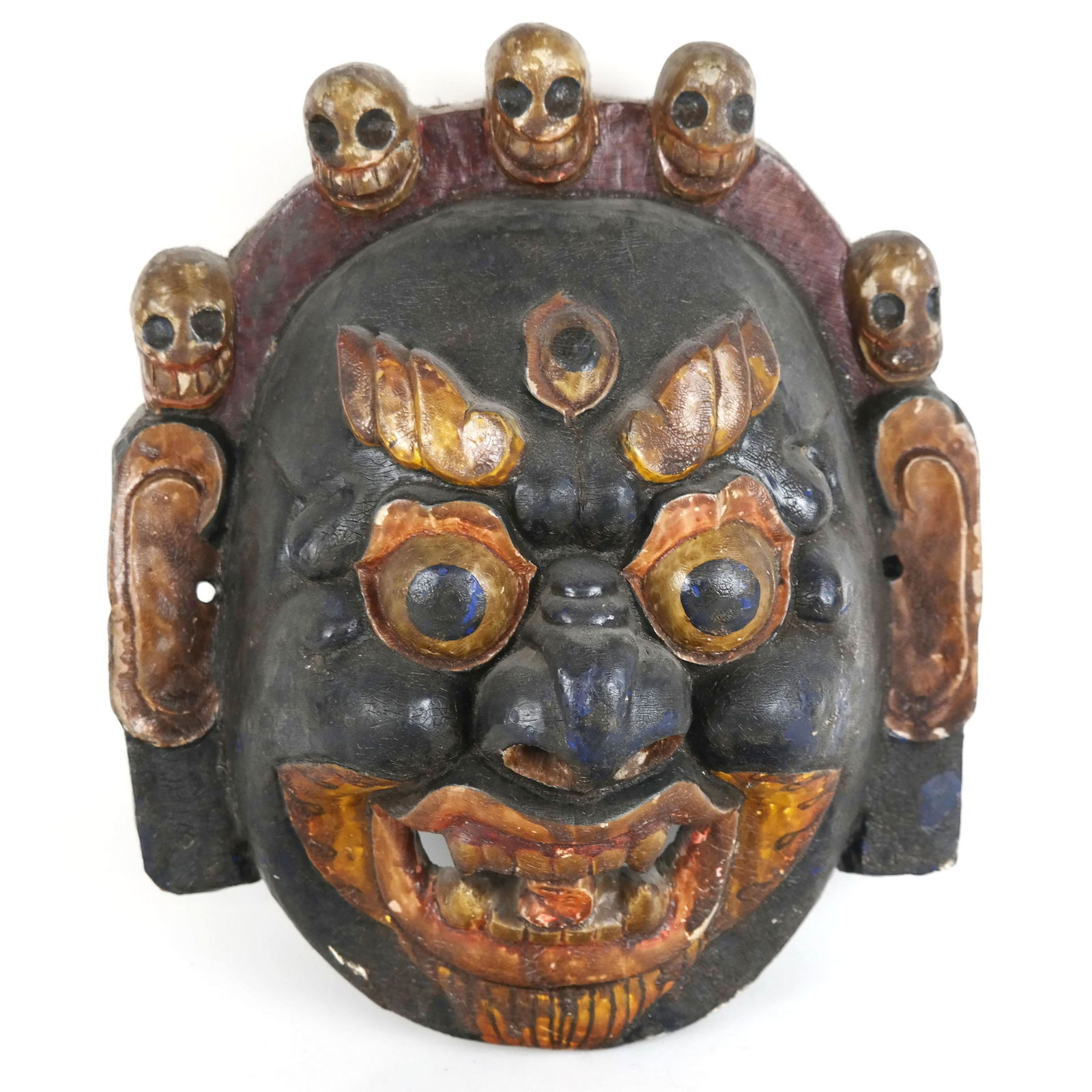 Tibetan or Nepalese Hindu Mask (1 of 6)