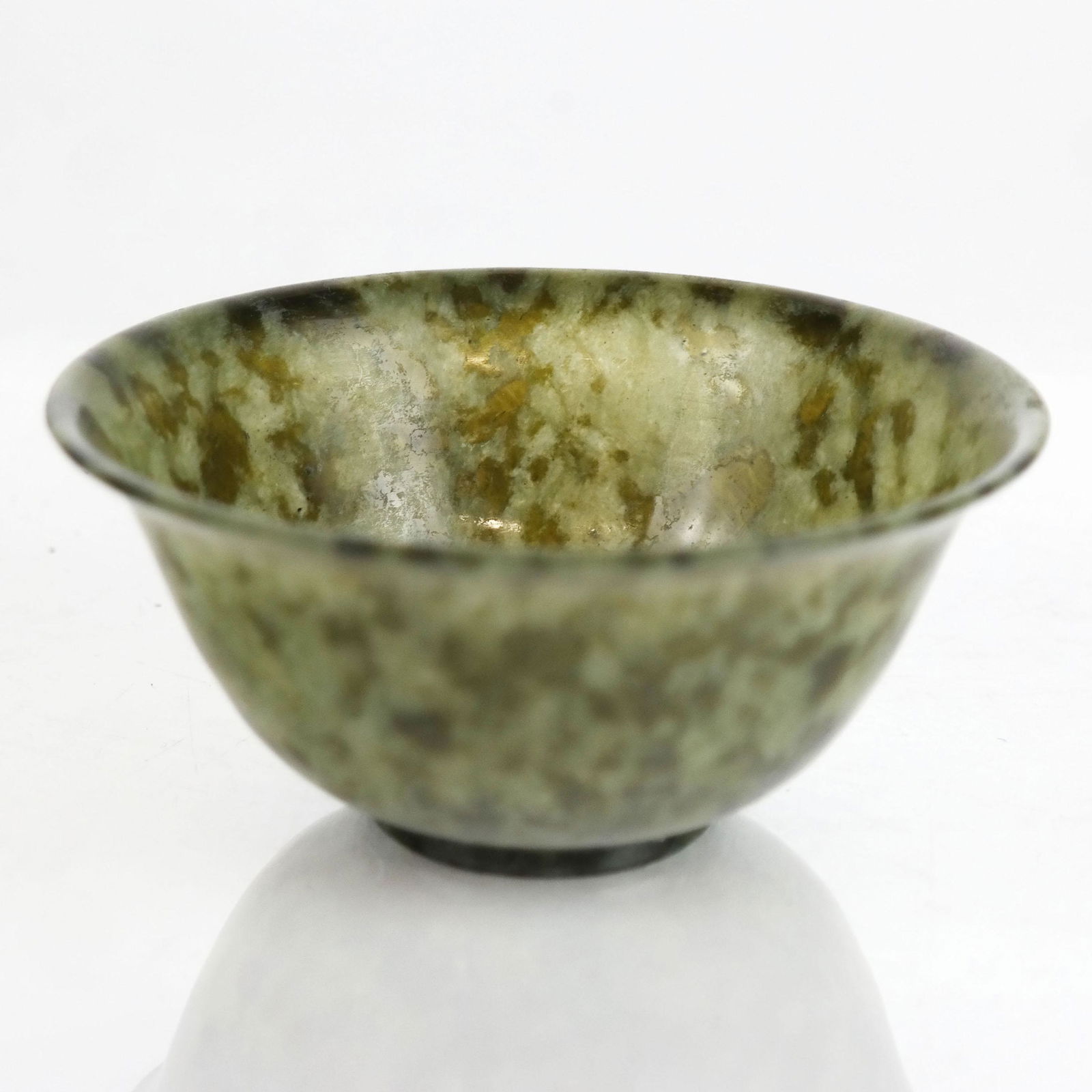 Chinese Small Spinach Jade Bowl (1 of 8)