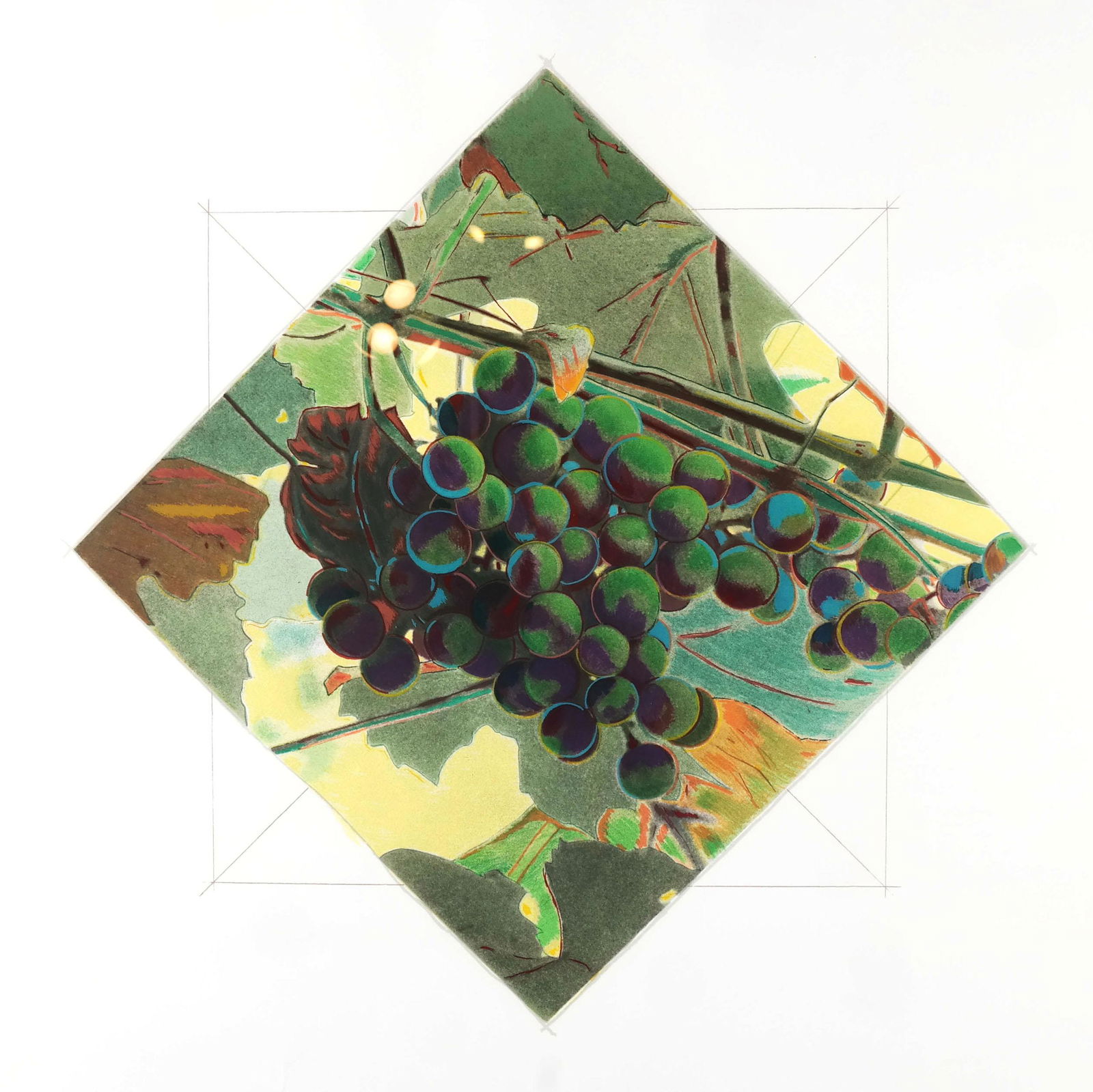 Russell DRISCH: Gateway (Detail #1) - Screenprint (1 of 10)