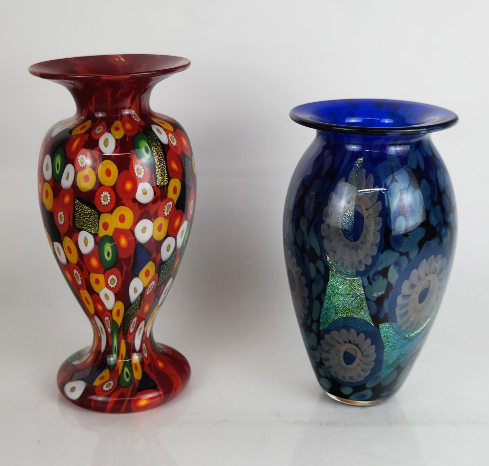 Two Signed Art Glass Vases (1 of 11)