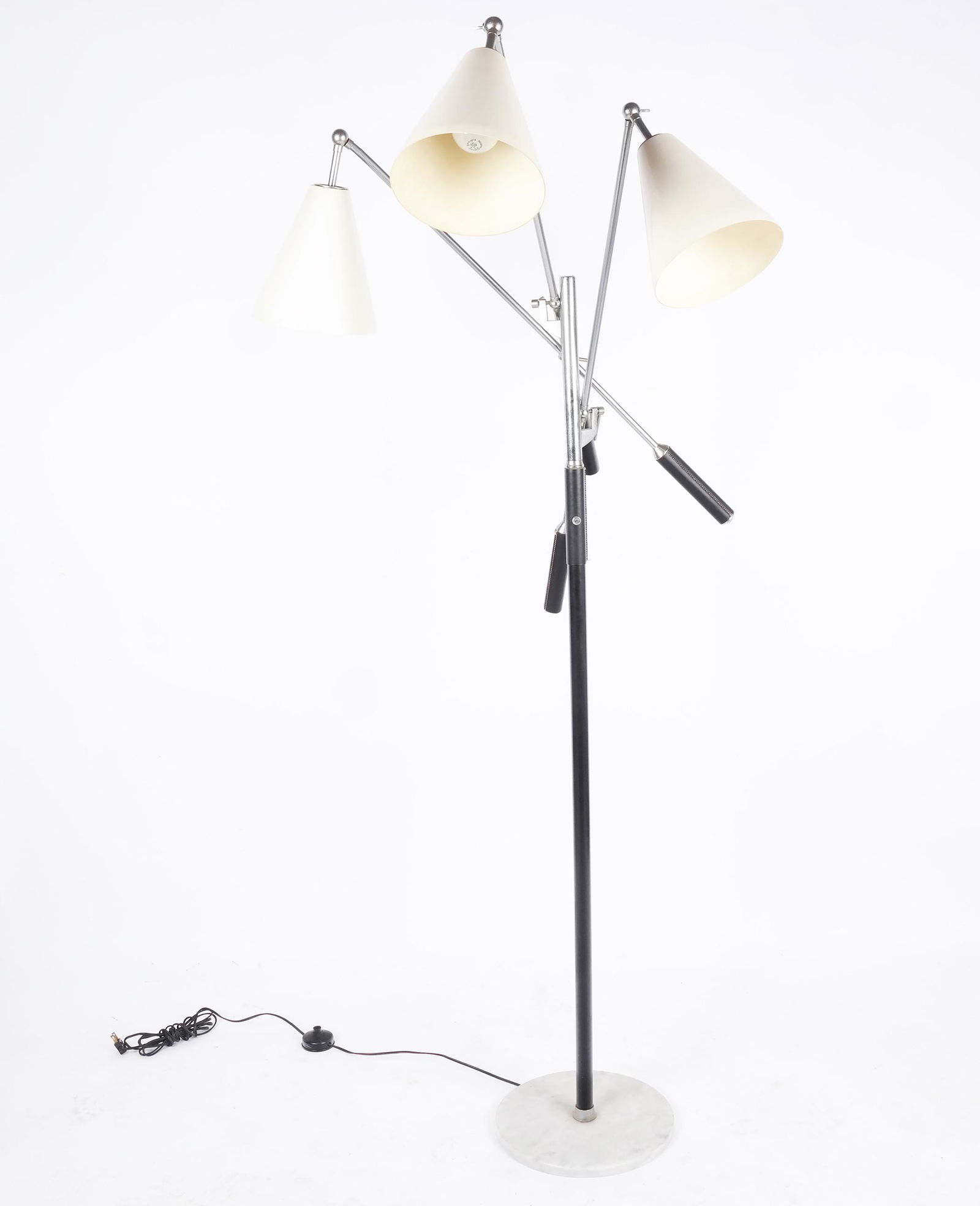 Gino SARFATTI: "Triennale" Three-Light Floor Lamp (1 of 13)