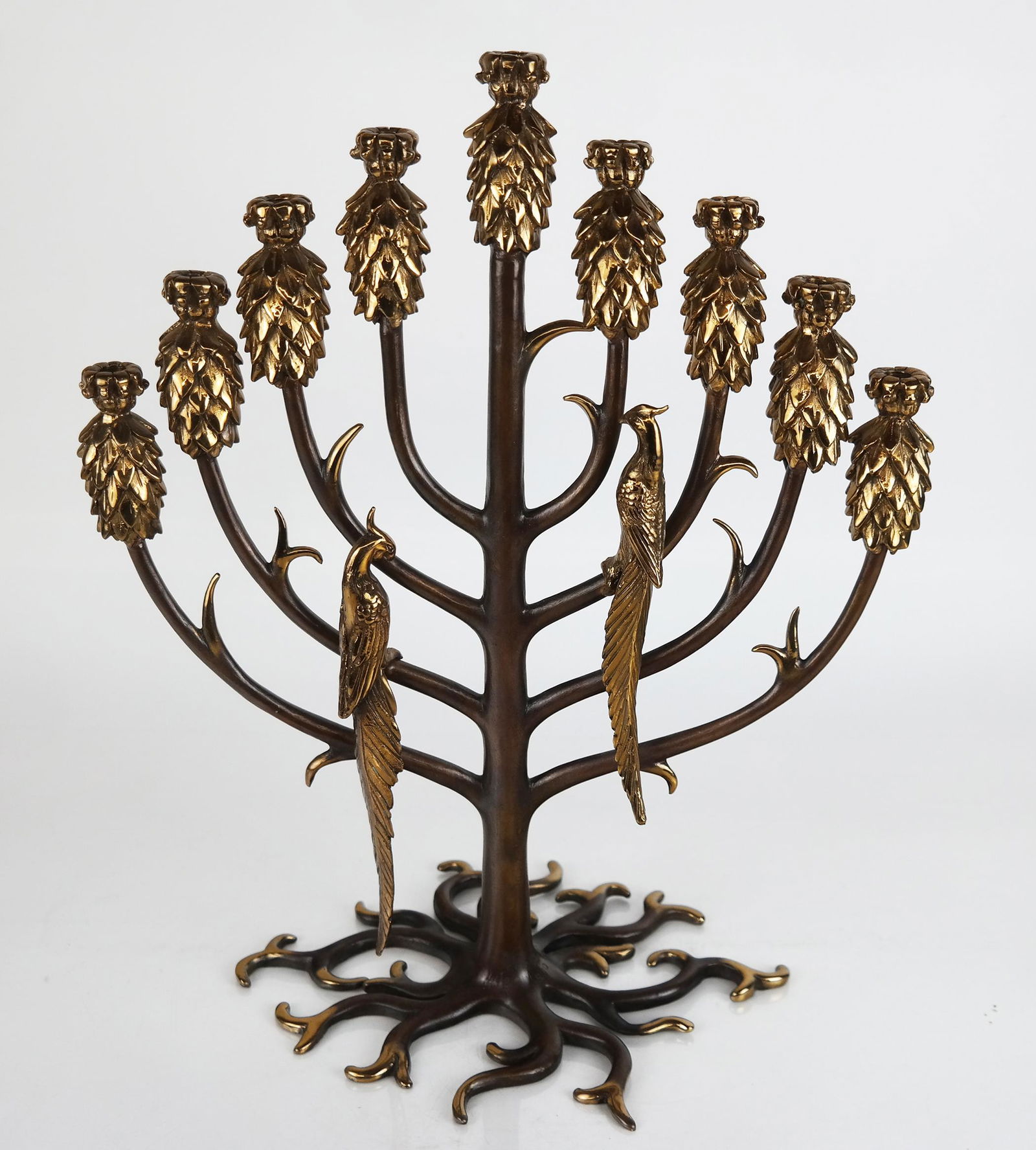 ERTE: Bronze Menorah (1 of 10)