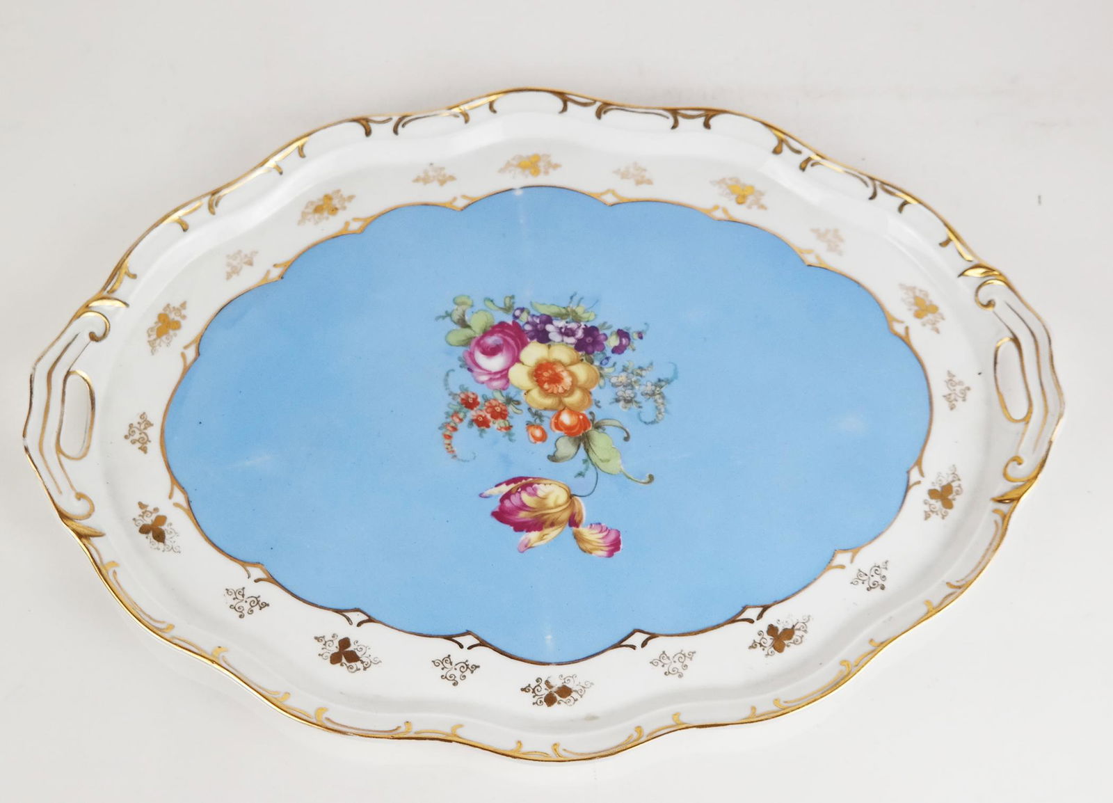 Large Pirkenhammer Oval Serving Tray (1 of 6)