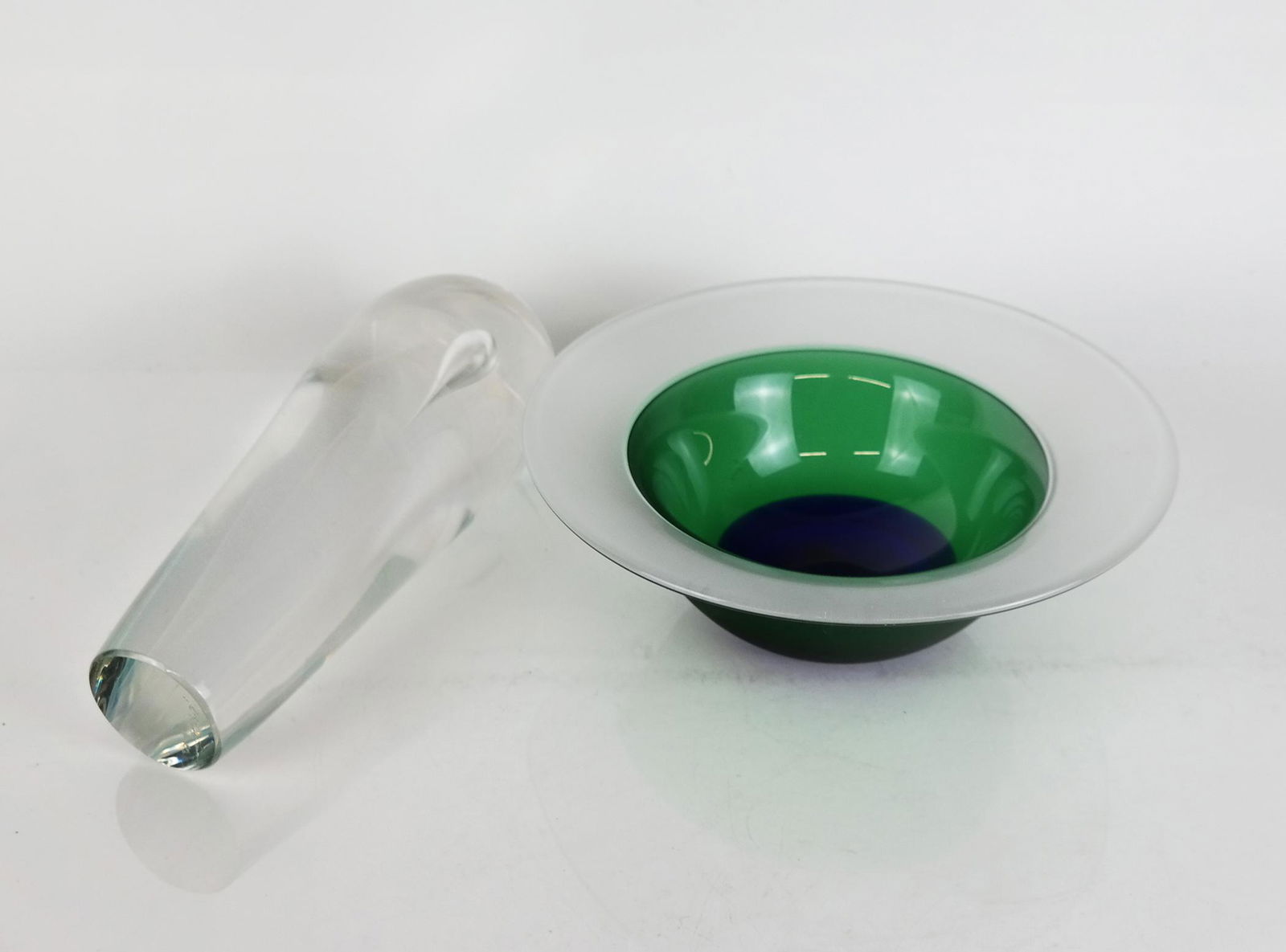 Two Signed Art Glass Objects (1 of 11)