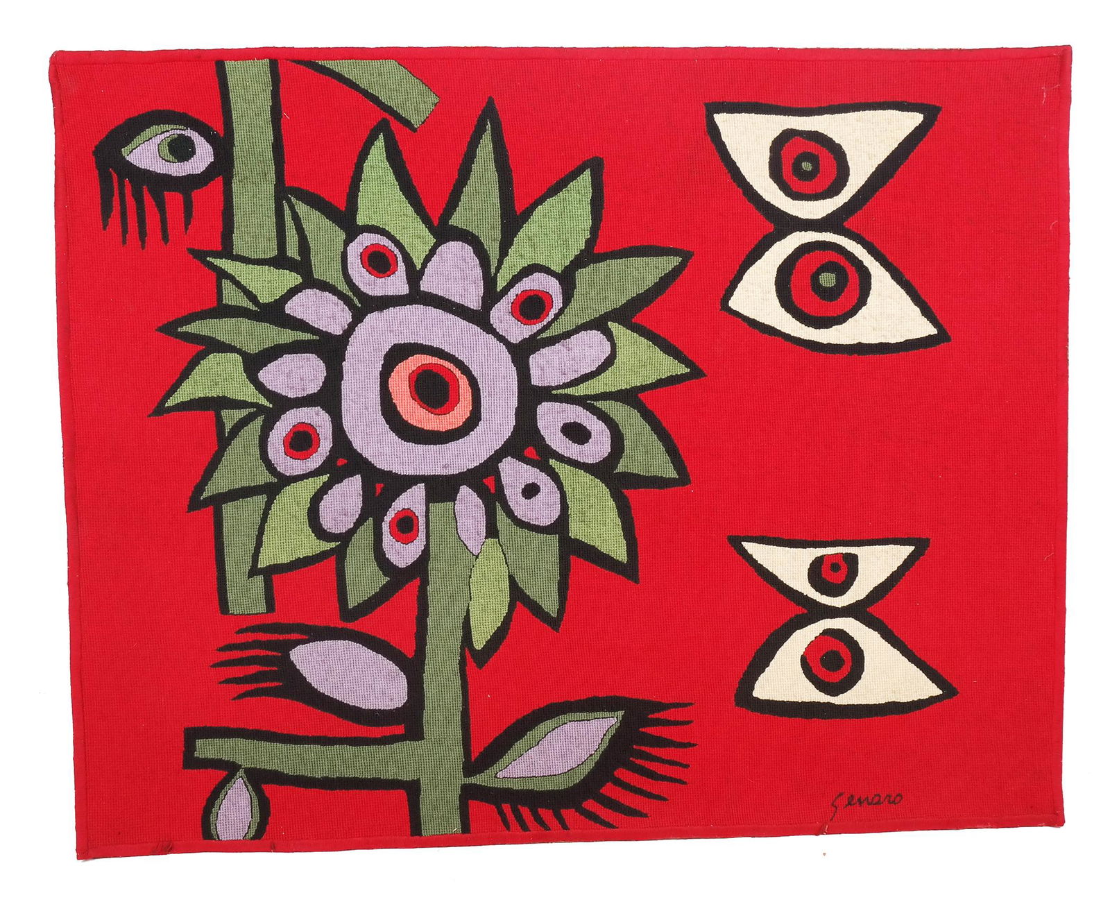 Genaro de CARVALHO: Needlepoint Tapestry (1 of 7)