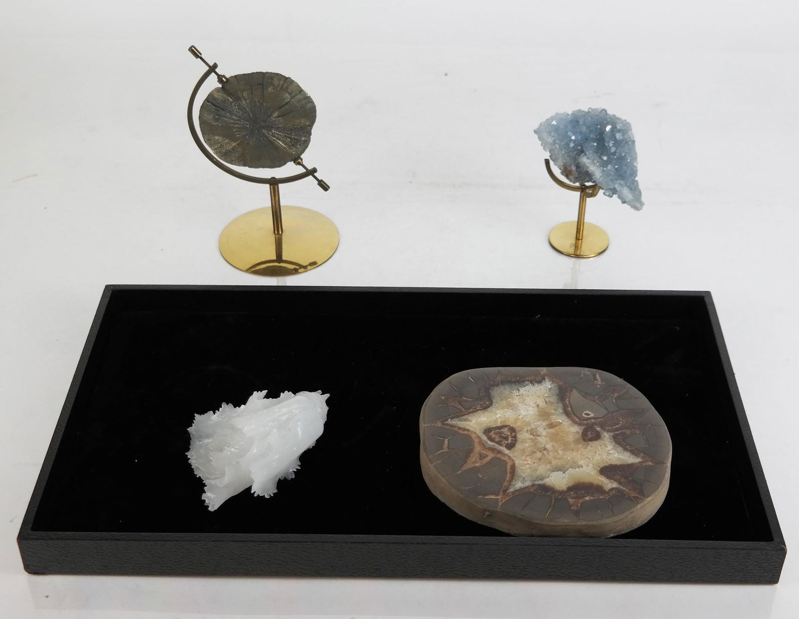 Assembled Group of Four Mineral & Stone Items (1 of 14)