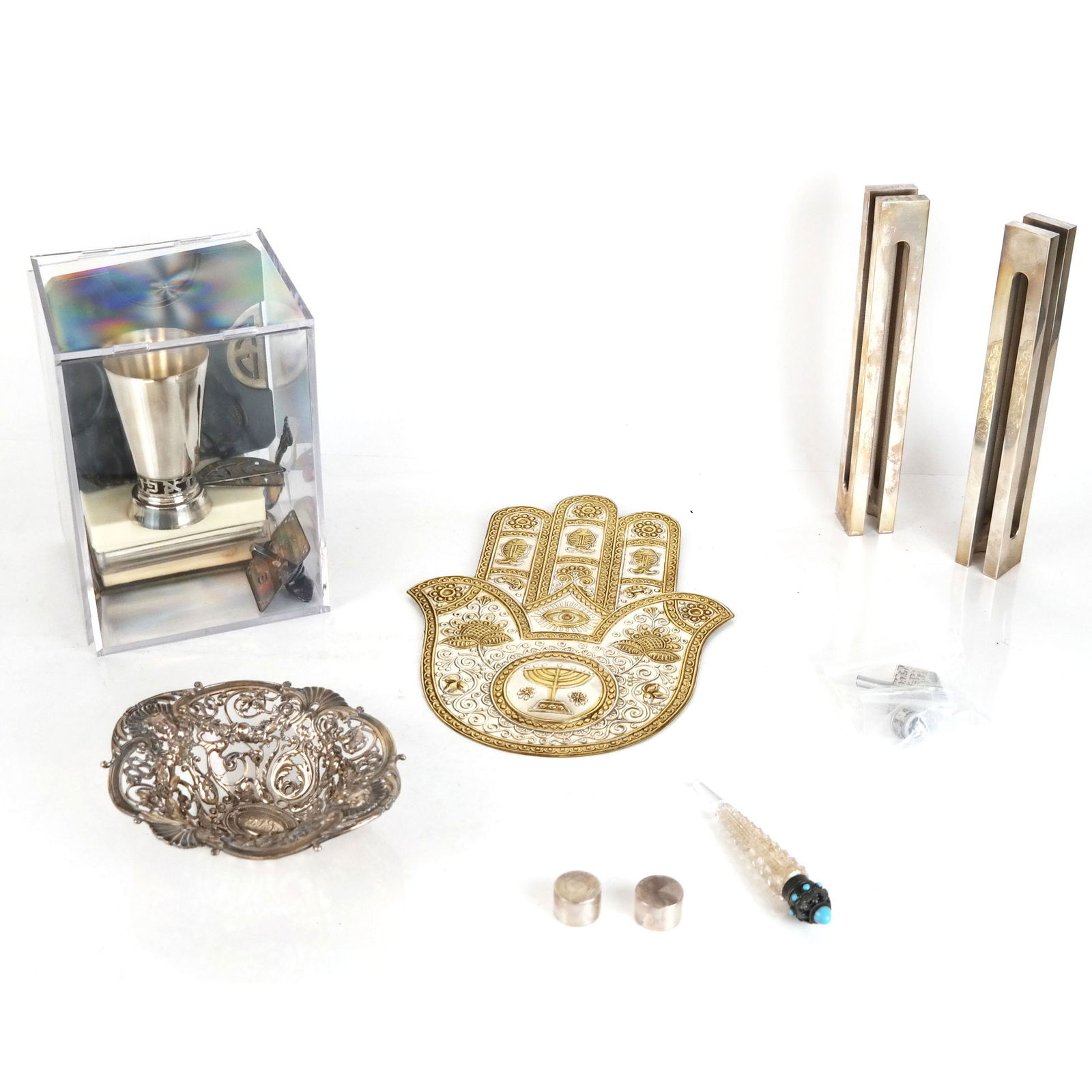Assembled Group of 12 Judaica Items (1 of 10)