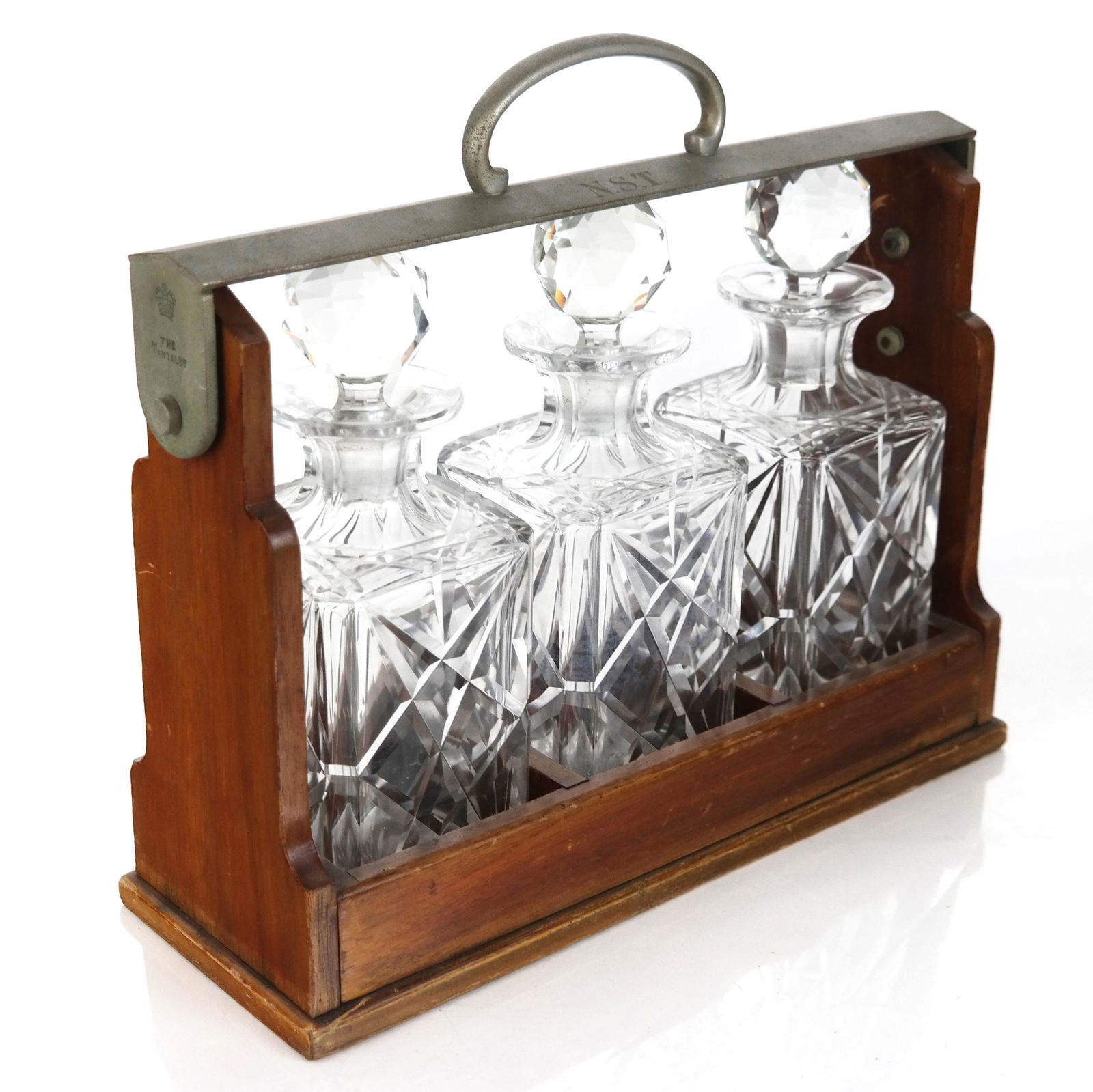 Betjemann's Patent Tantalus Set (4 Pcs.) (1 of 10)