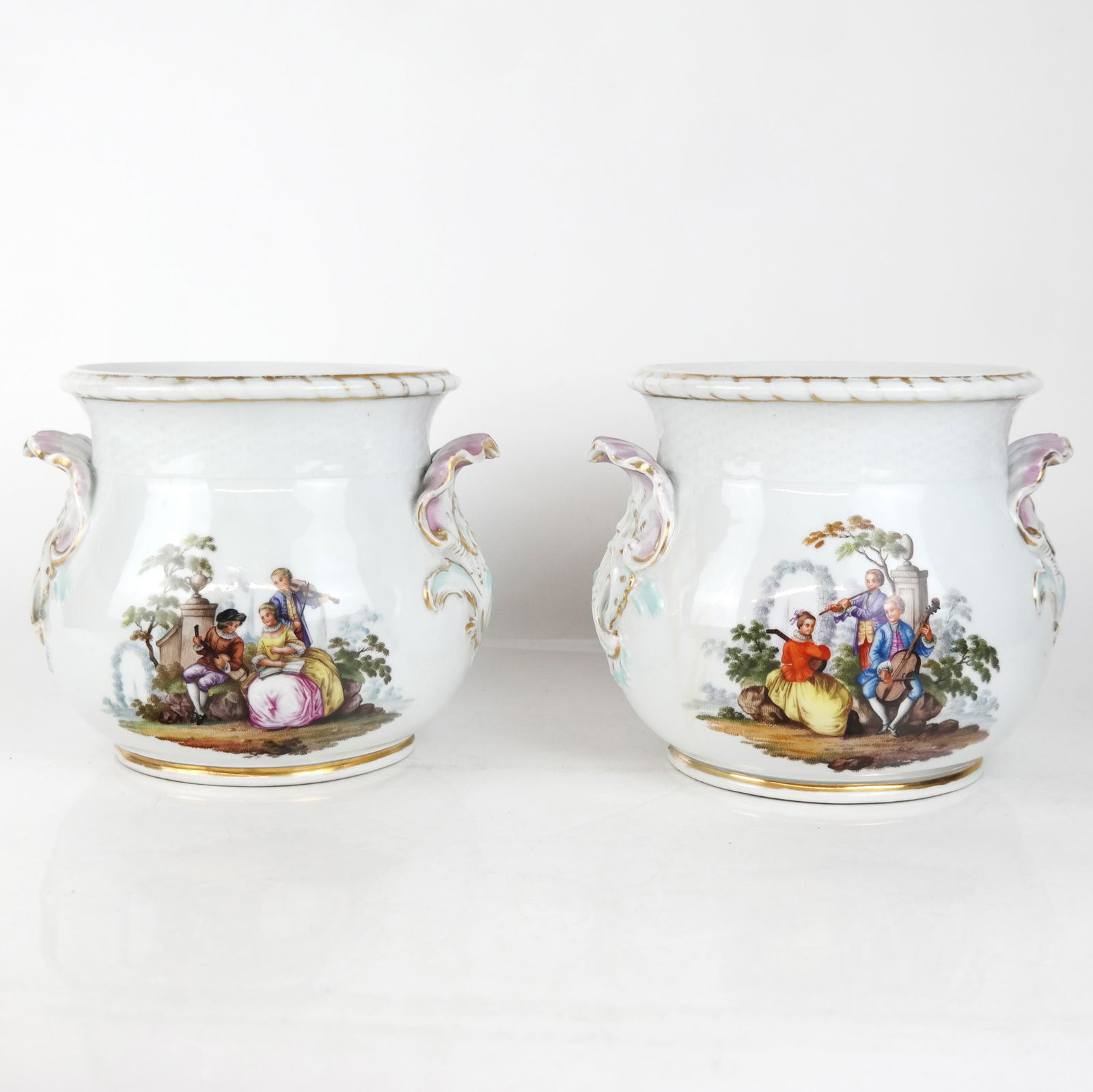Meissen German Porcelain Cachepots (1 of 9)