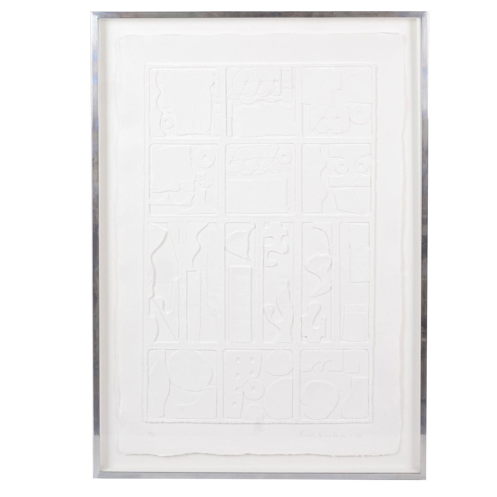 Louise NEVELSON: "Dawn's Presence" - Intaglio (1 of 10)