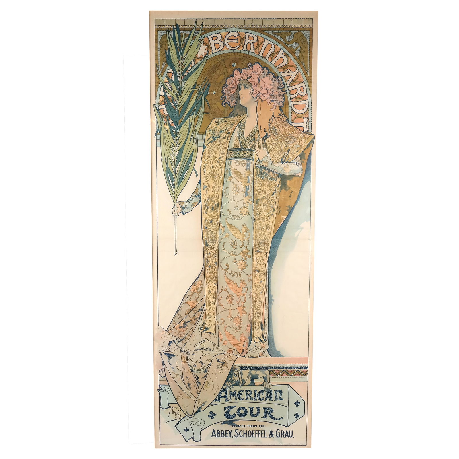 Alphonse MUCHA: Sarah Bernhardt, 1896 - Lithograph (1 of 9)