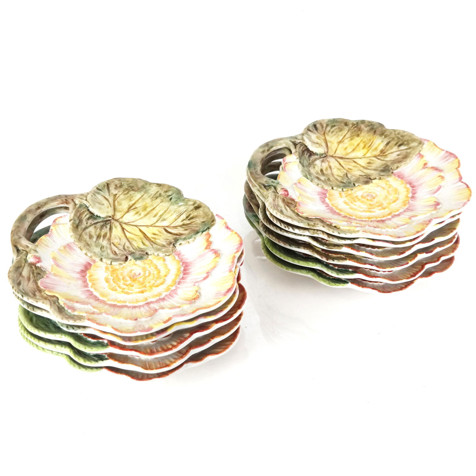 11 Glazed Ceramic Cabbage Ware Serving Dishes (1 of 7)