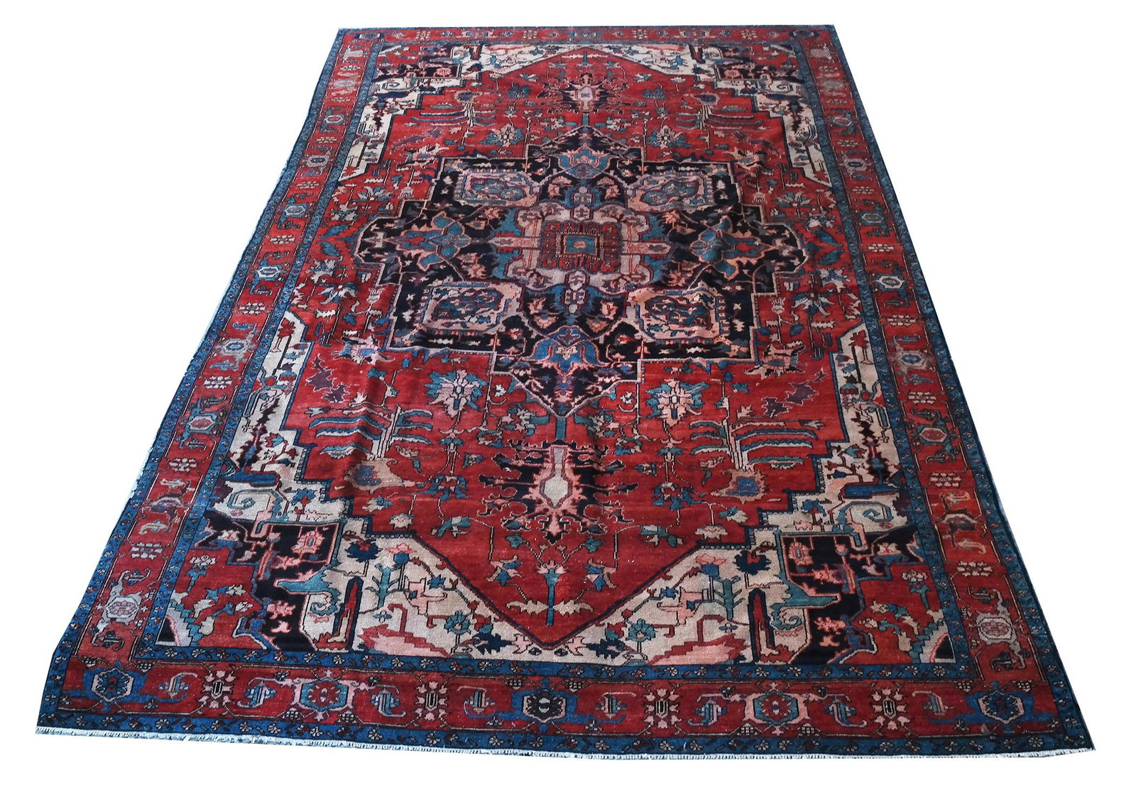 Antique Persian Heriz Carpet (1 of 15)