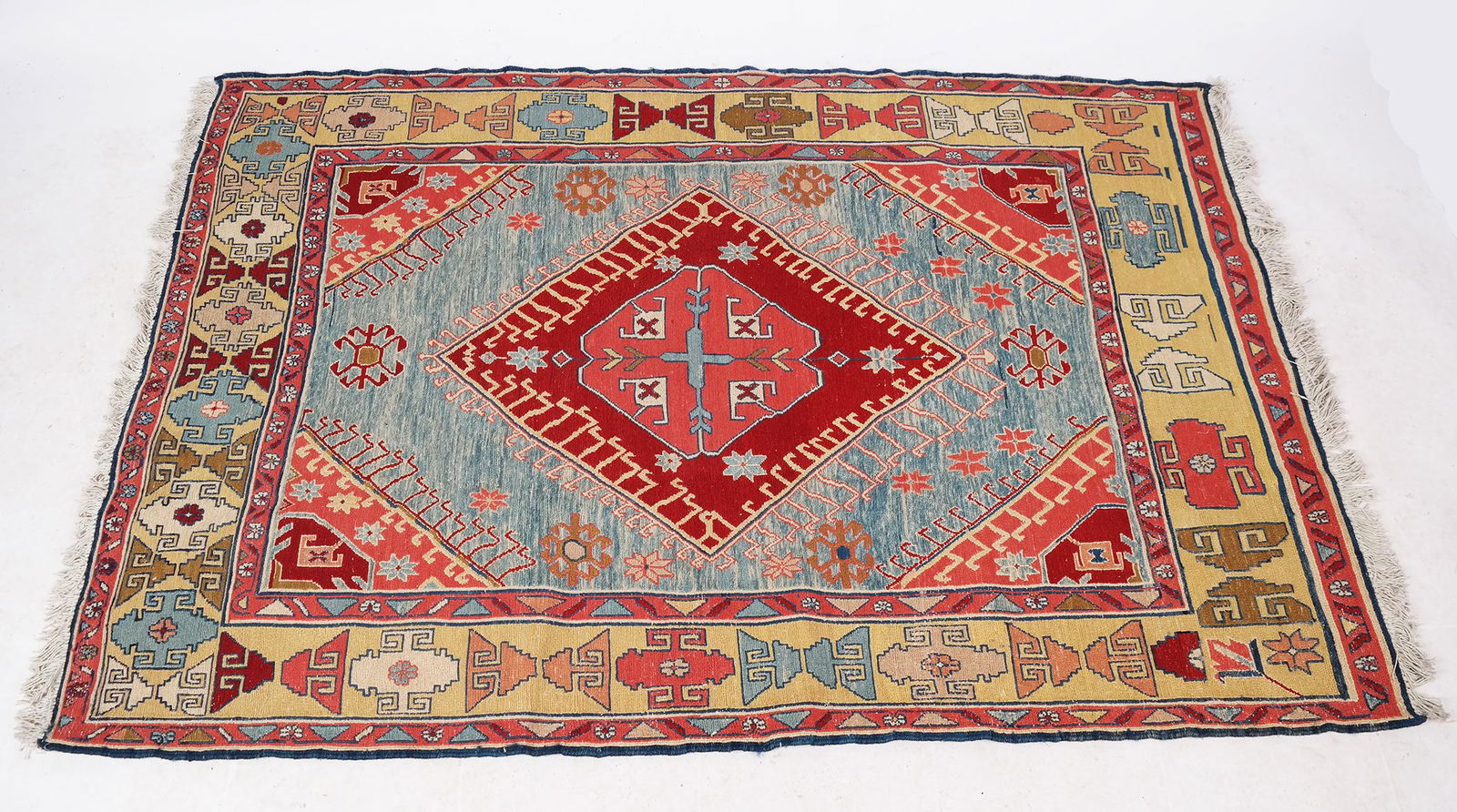 Turkish Soumak Tribal Rug (1 of 10)