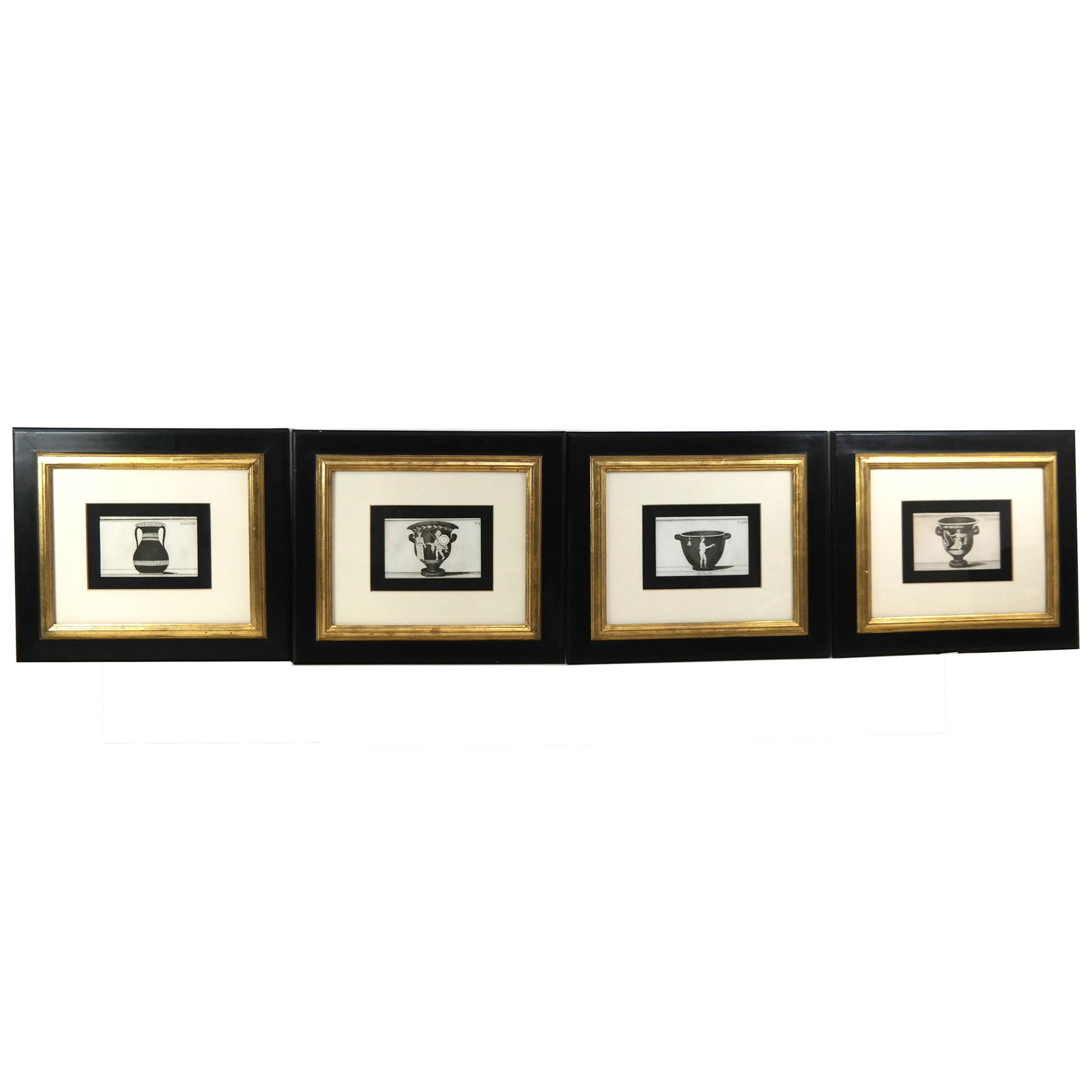 Four Framed Prints of Etruscan Vases (1 of 11)