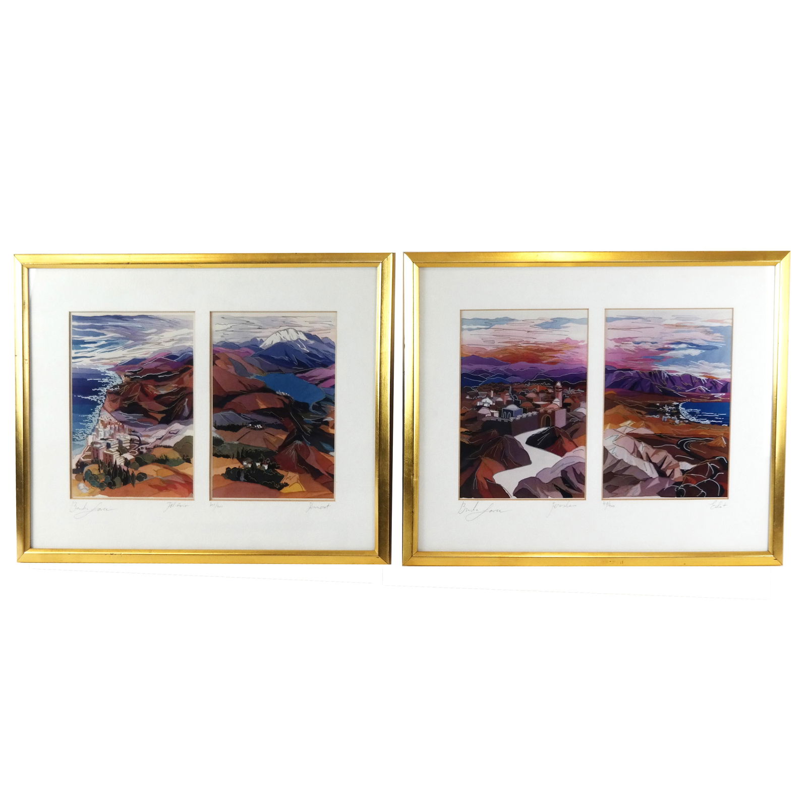 Bracha BRYM-LAVEE: Prints of Eilat & Jerusalem (1 of 14)