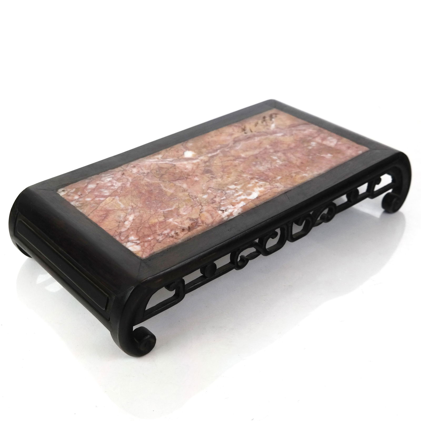 Oriental Marble & Wood Stand (1 of 5)