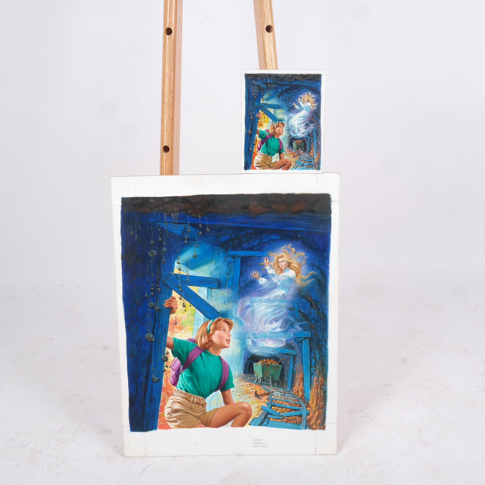 Samson POLLEN: "Ghosts..." - Painting on Board (1 of 7)