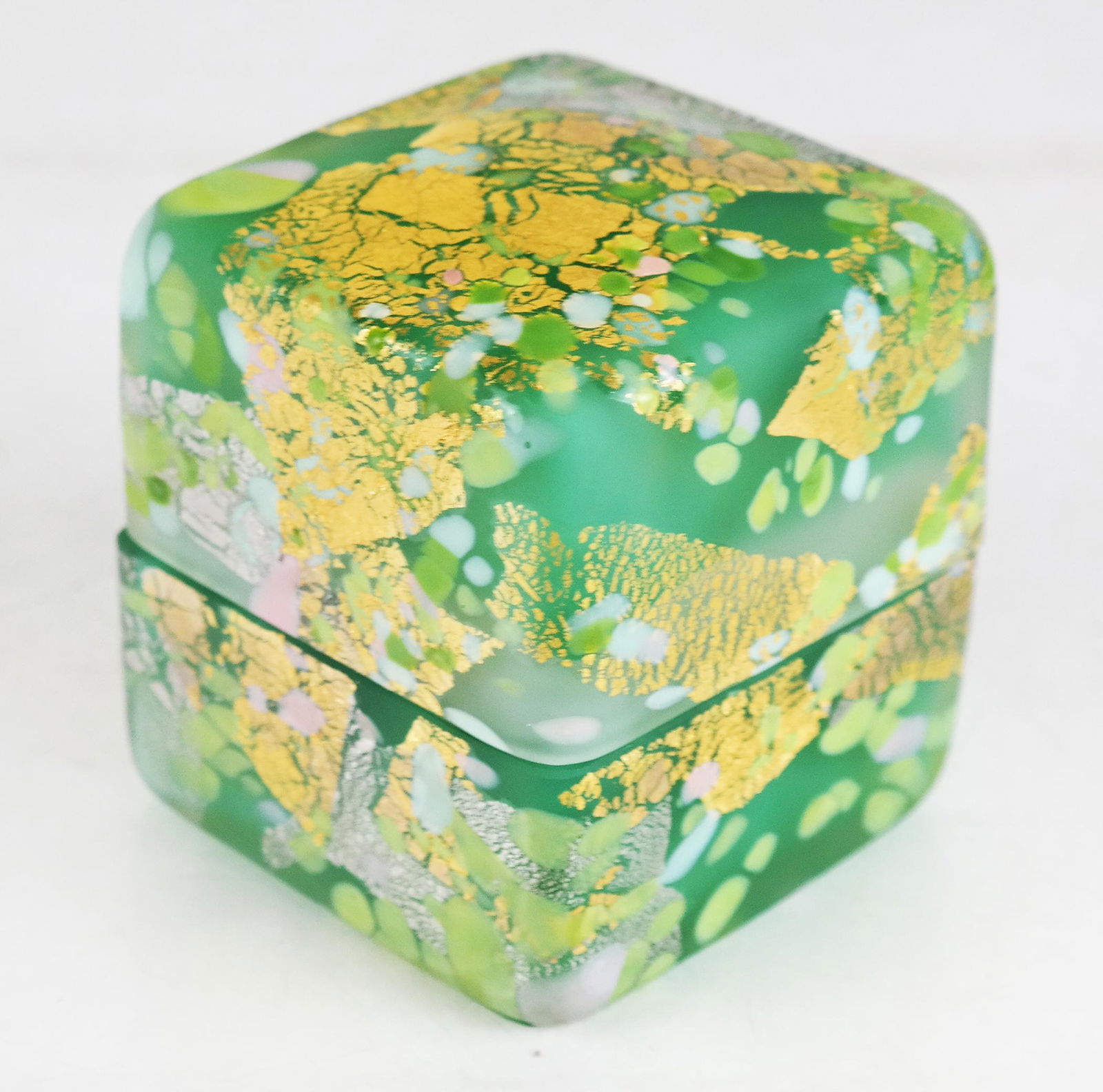 Kyohei FUJITA: Japanese Art Glass Box in a Case (1 of 11)