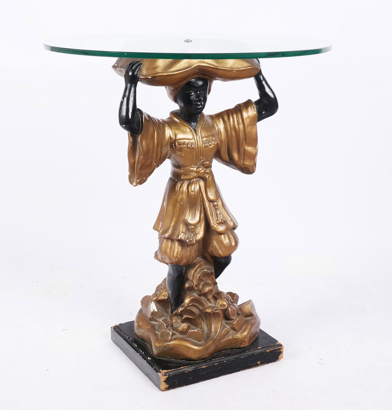 Venetian Rococo-Style Figural Side Table (1 of 11)