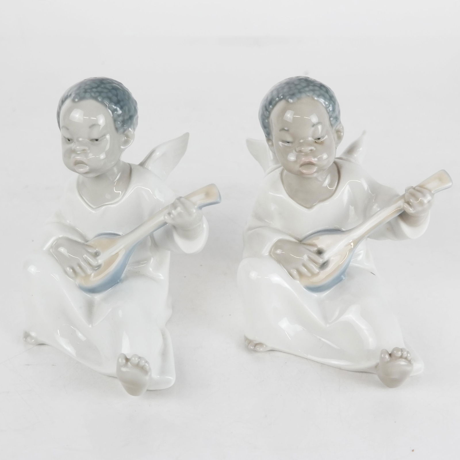 Pair of Lladro Spanish Porcelain Angel Figures (1 of 7)
