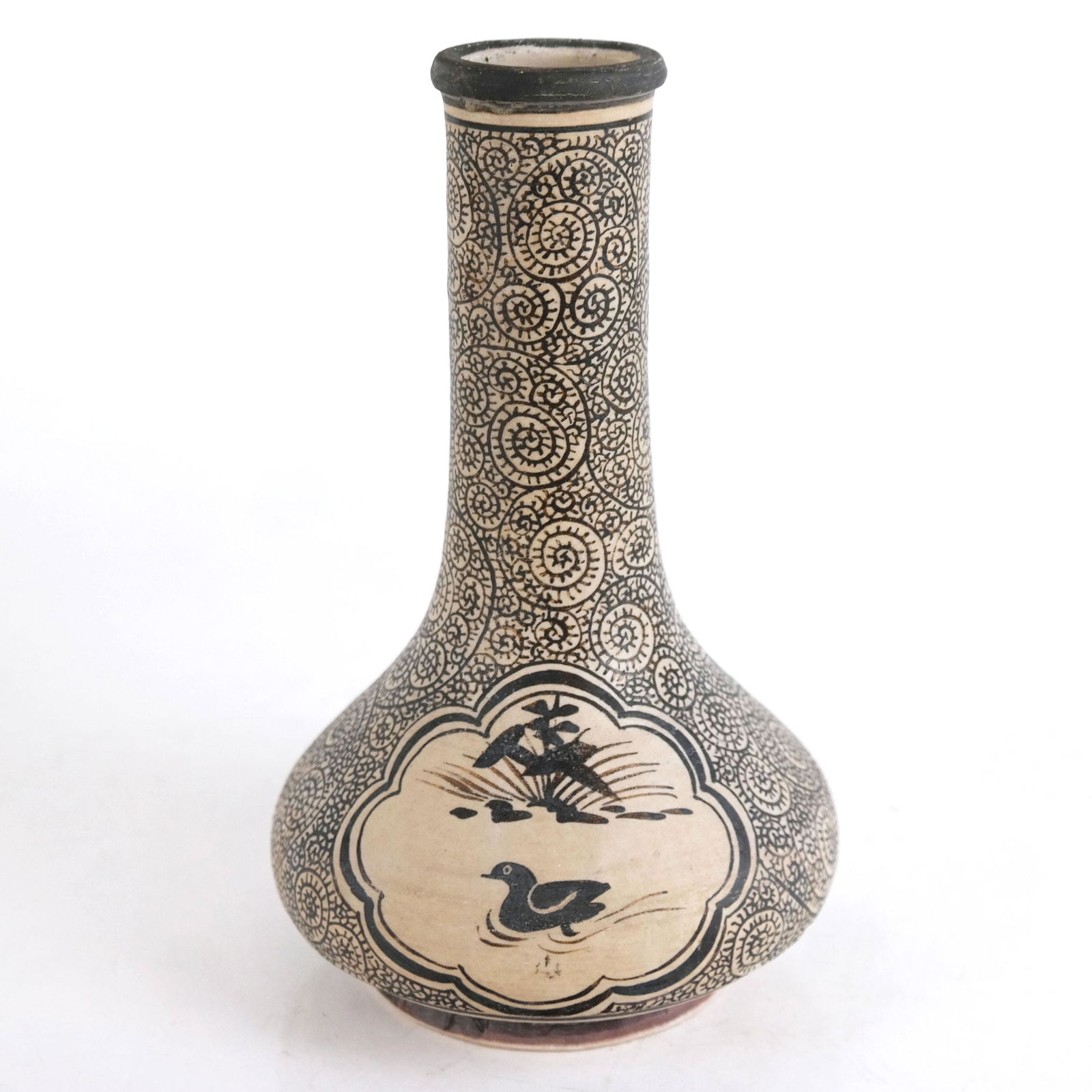 Chinese Glazed Pottery Vase (1 of 6)