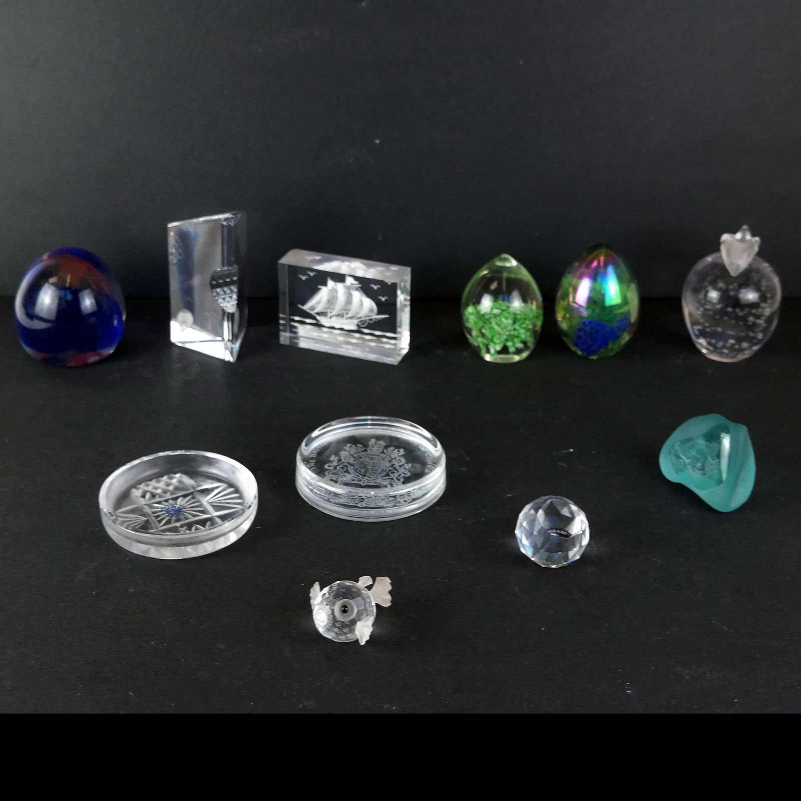 Assembled Group of Glass Paperweights (1 of 11)