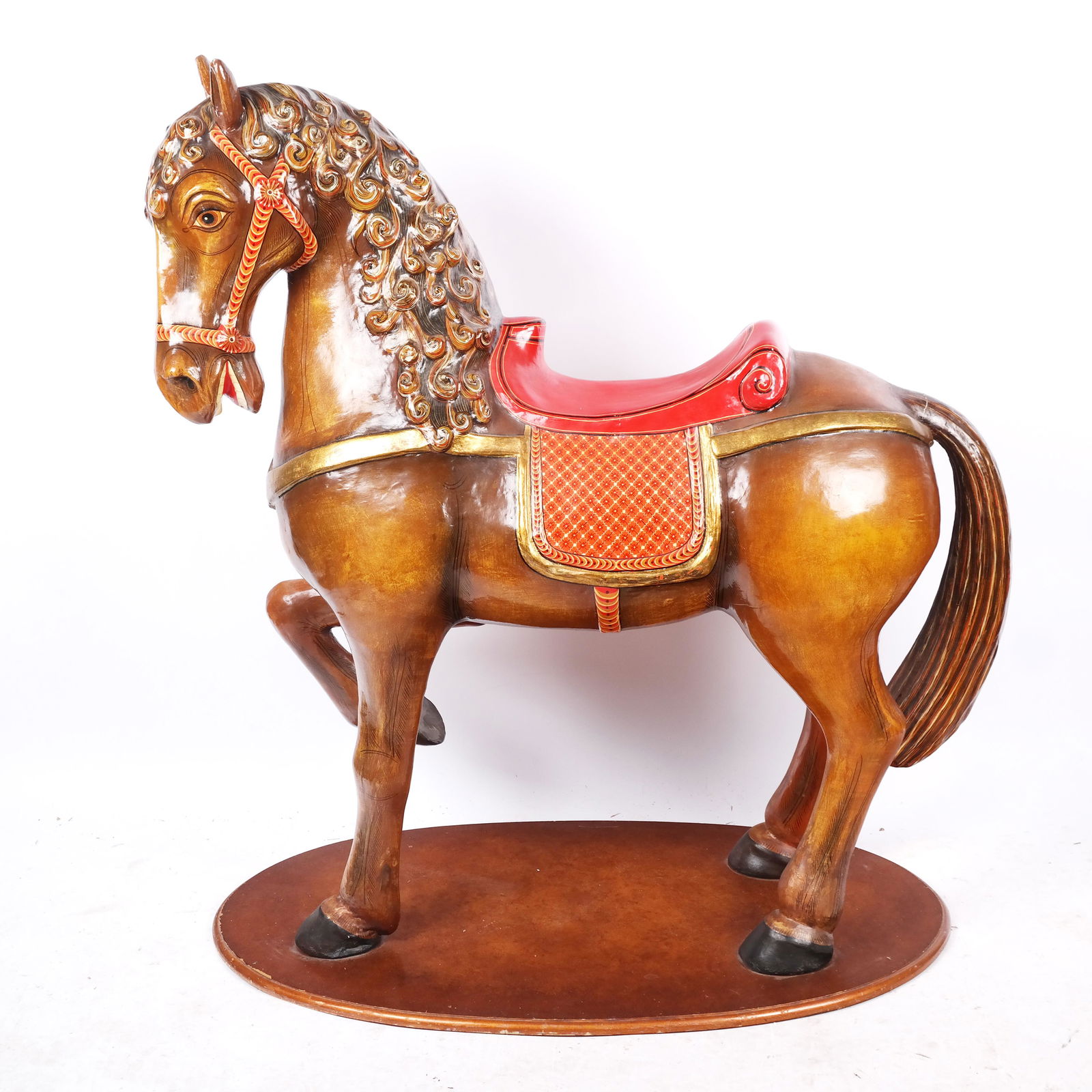 Sergio BUSTAMENTE: Signed Carousel-Style Horse (1 of 11)