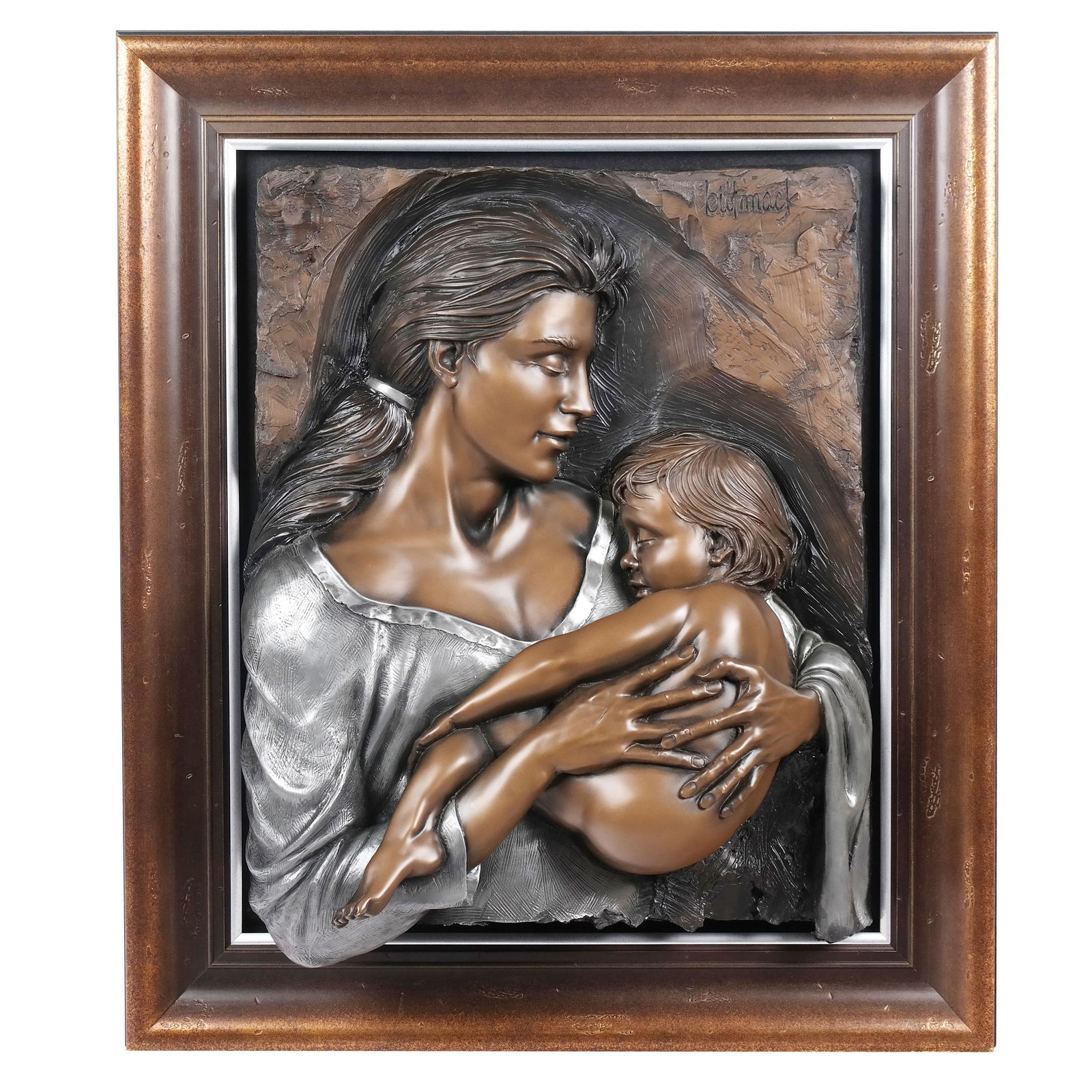 Bill MACK: "Devotion" - Bonded Bronze Relief (1 of 11)