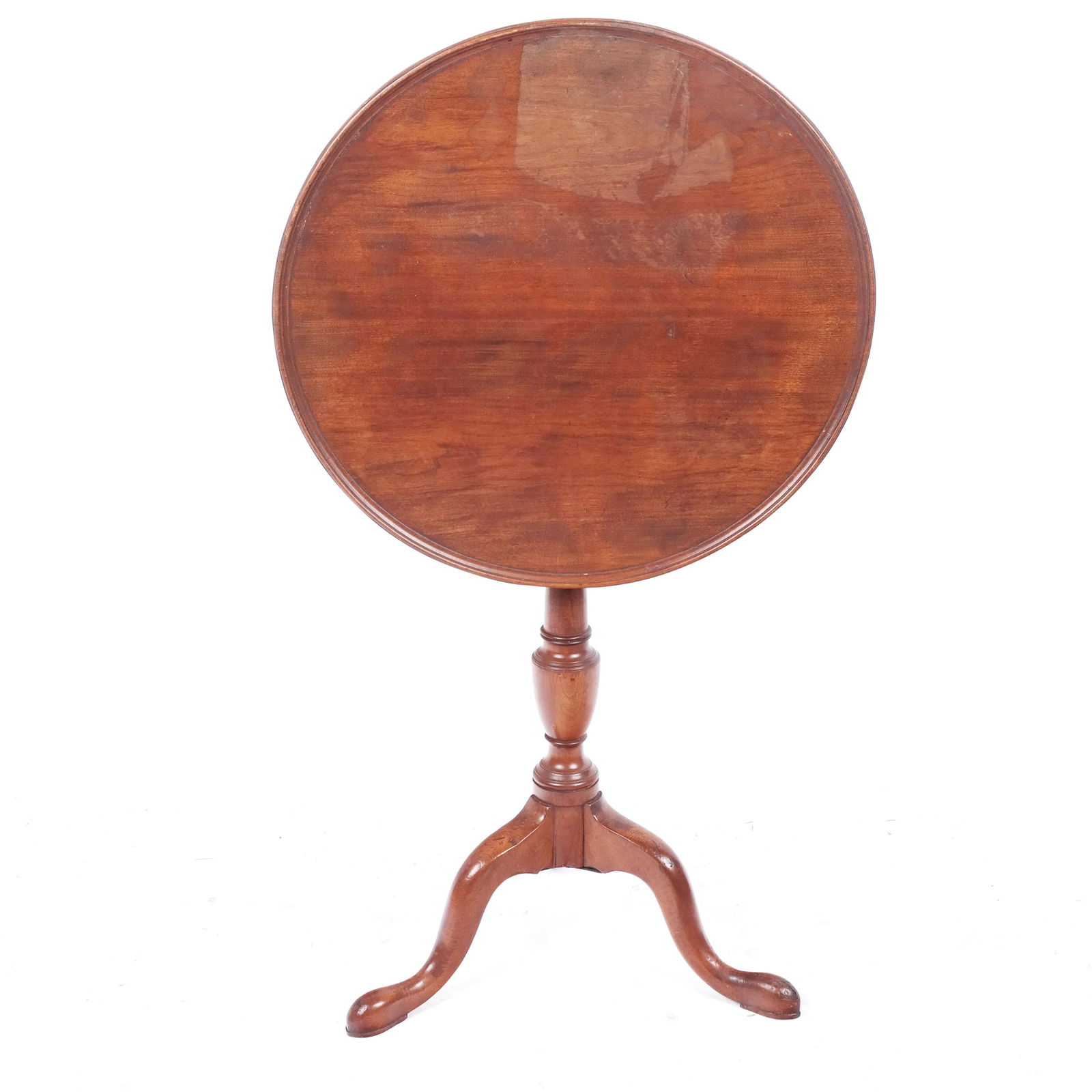 Queen Anne-Style Tilt Top Table (1 of 6)